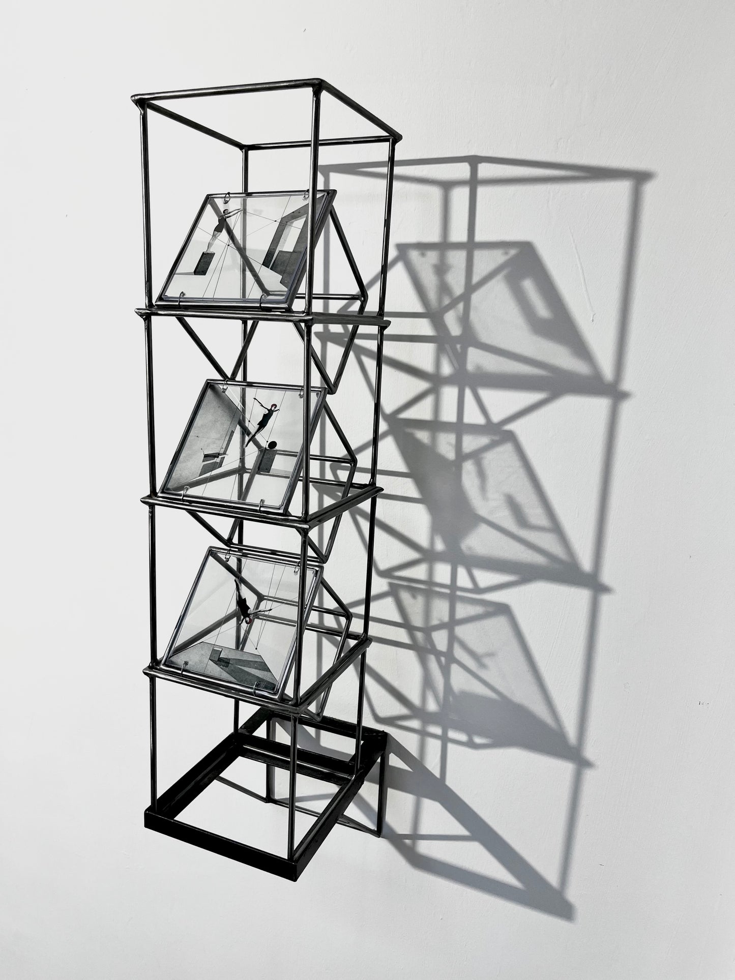 Geometry of a Flight - Tower Metal Sculpture