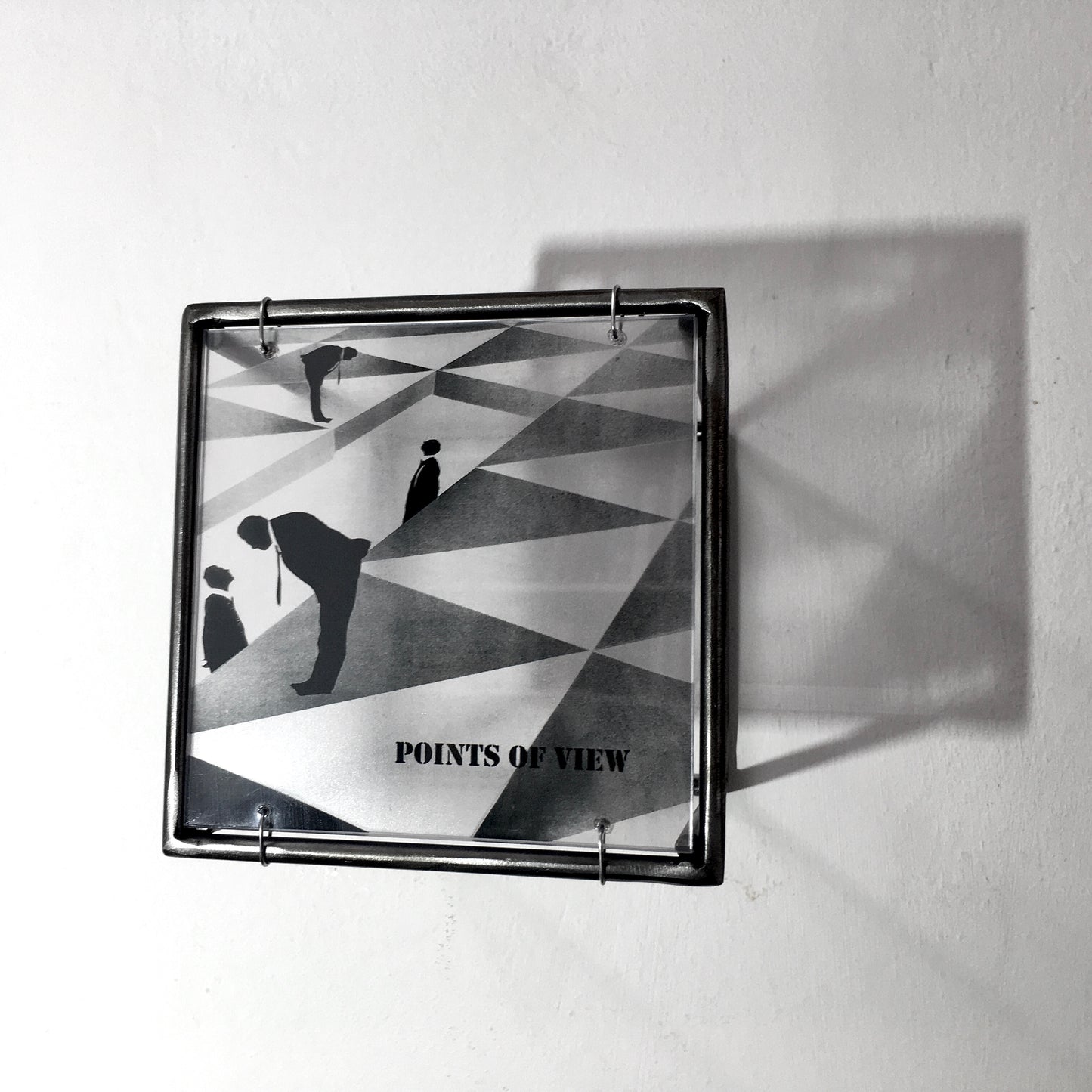 Points of View original artwork, geometric, contemporary wall art