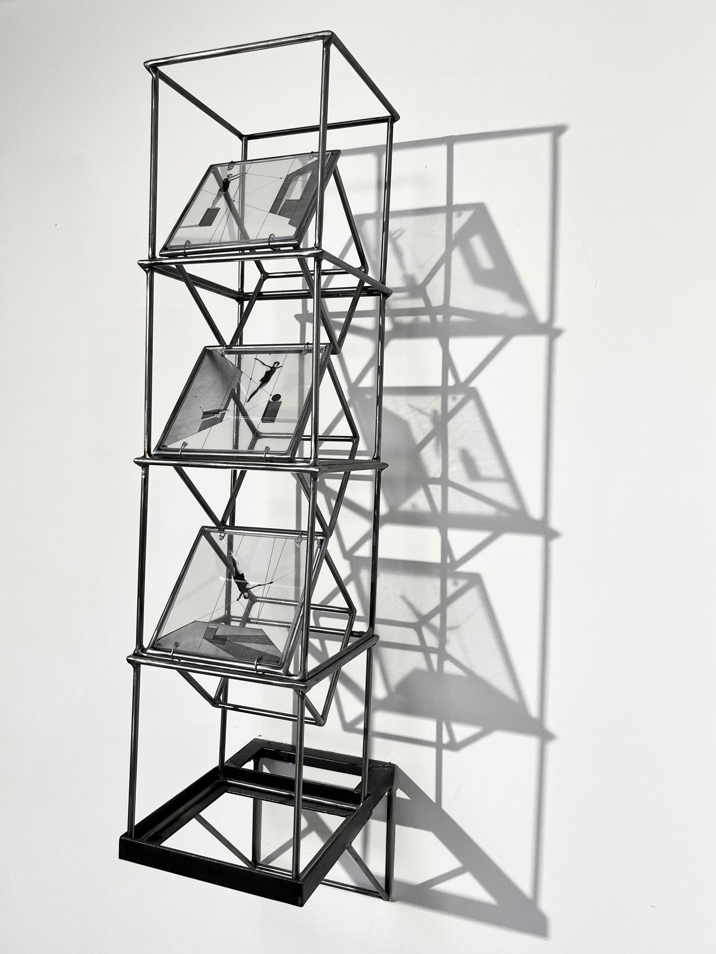 Geometry of a Flight - Tower Metal Sculpture