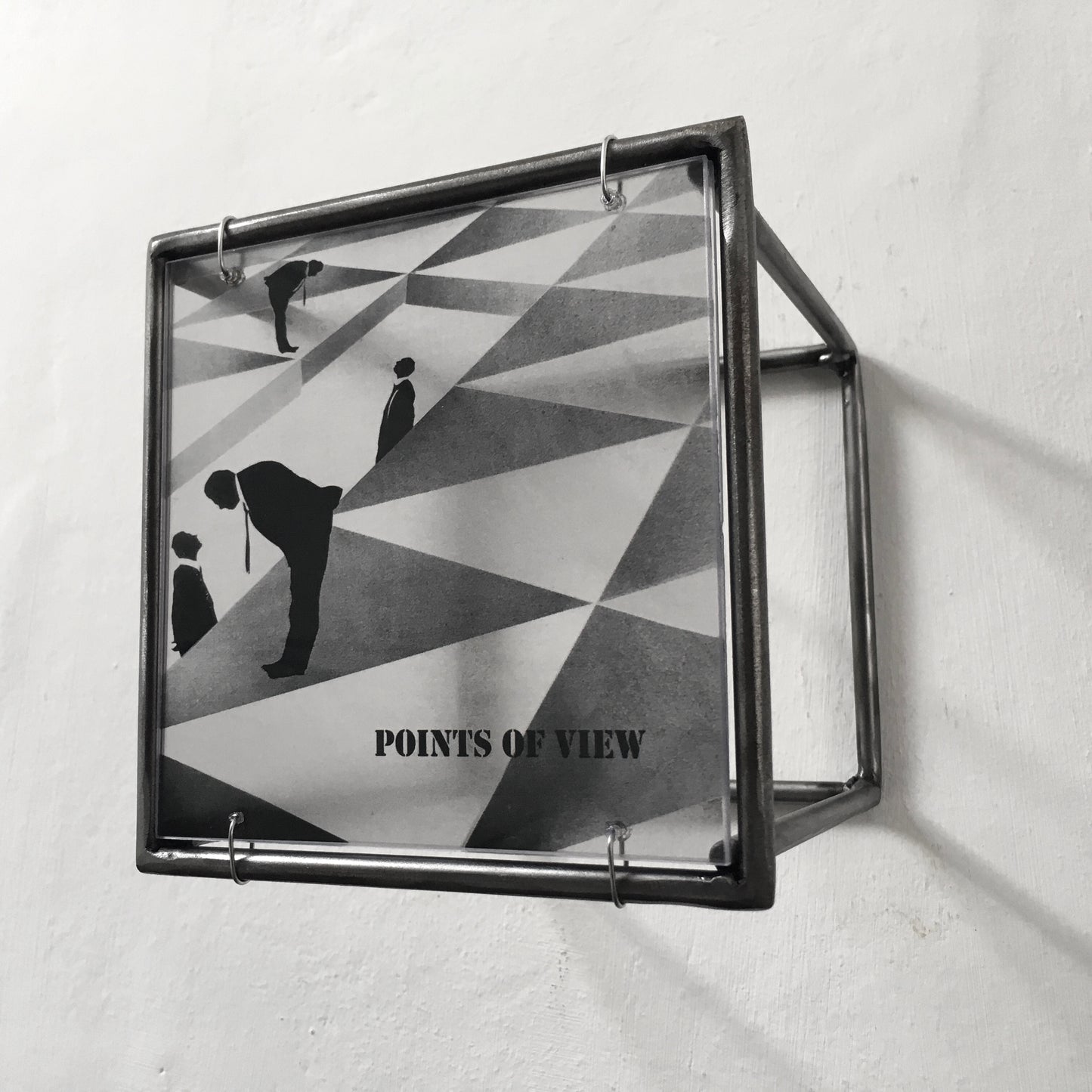 Points of View original artwork, geometric, contemporary wall art