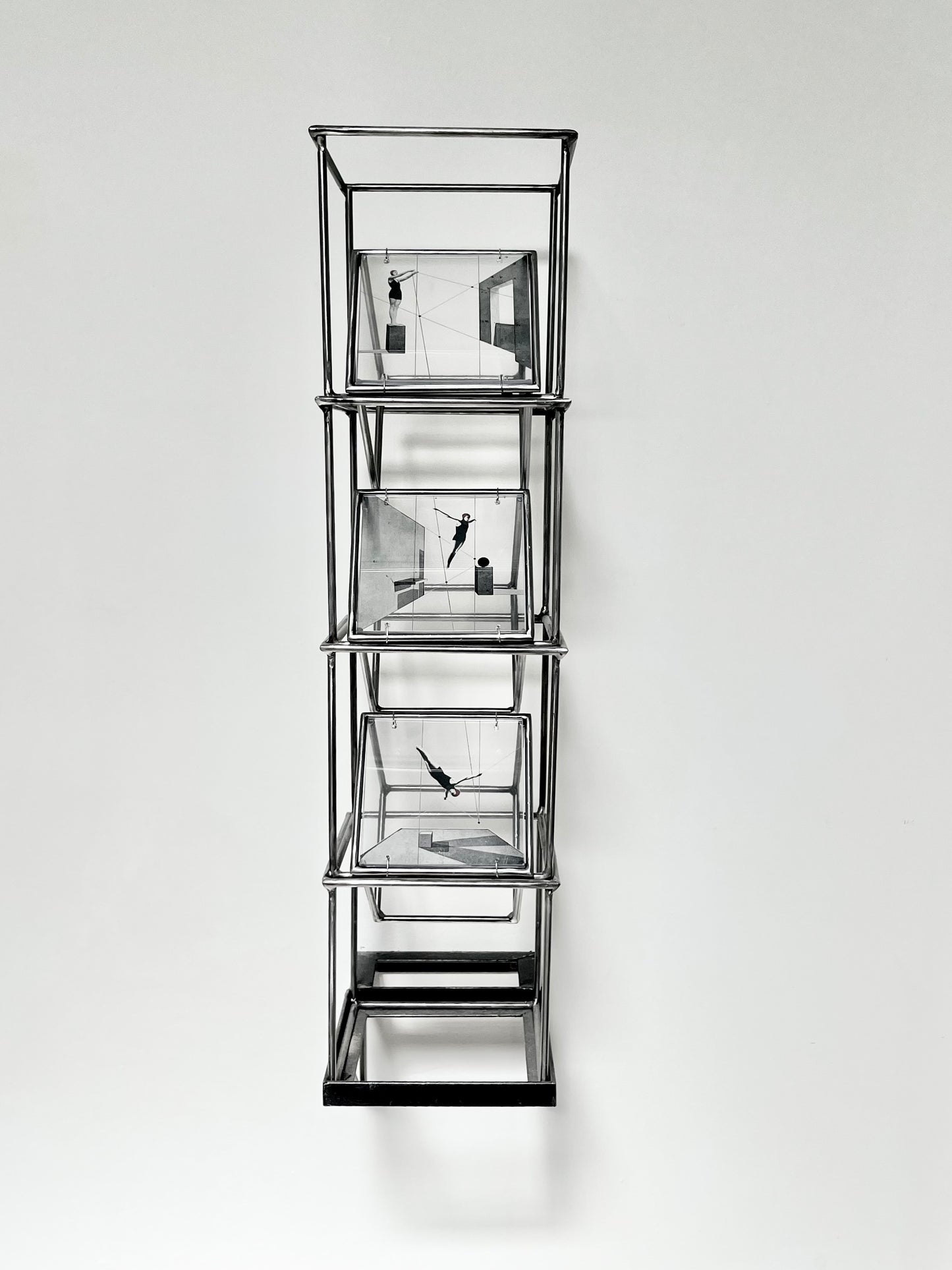 Geometry of a Flight - Tower Metal Sculpture