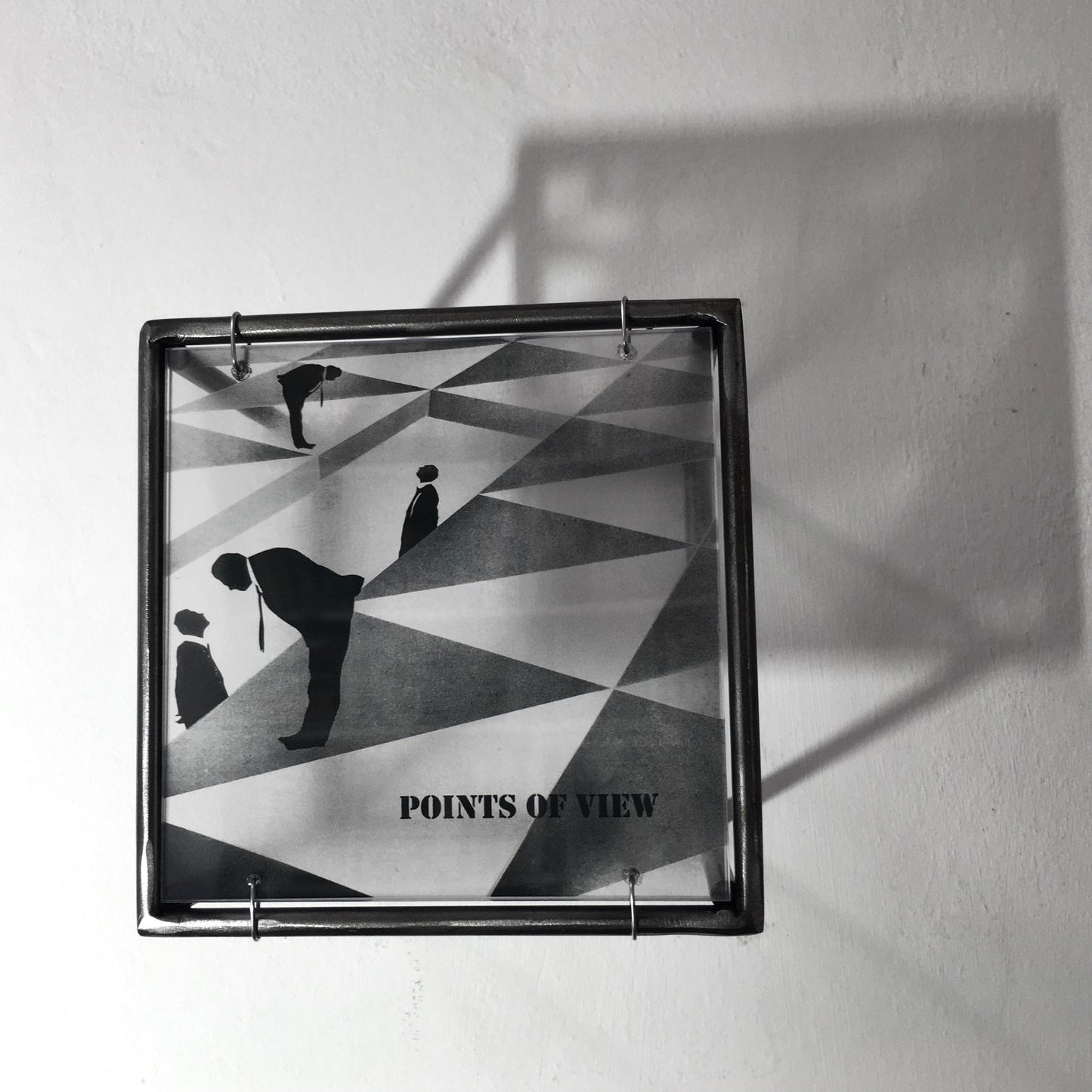 Points of View original artwork, geometric, contemporary wall art