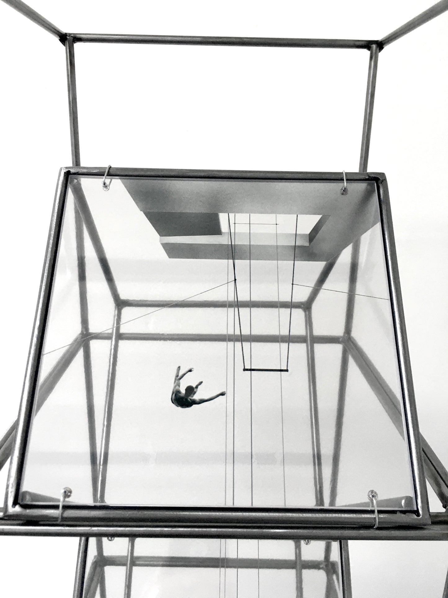 Contemporary sculpture 'The Perfect Recovery' - Unique Art for Home Interior-