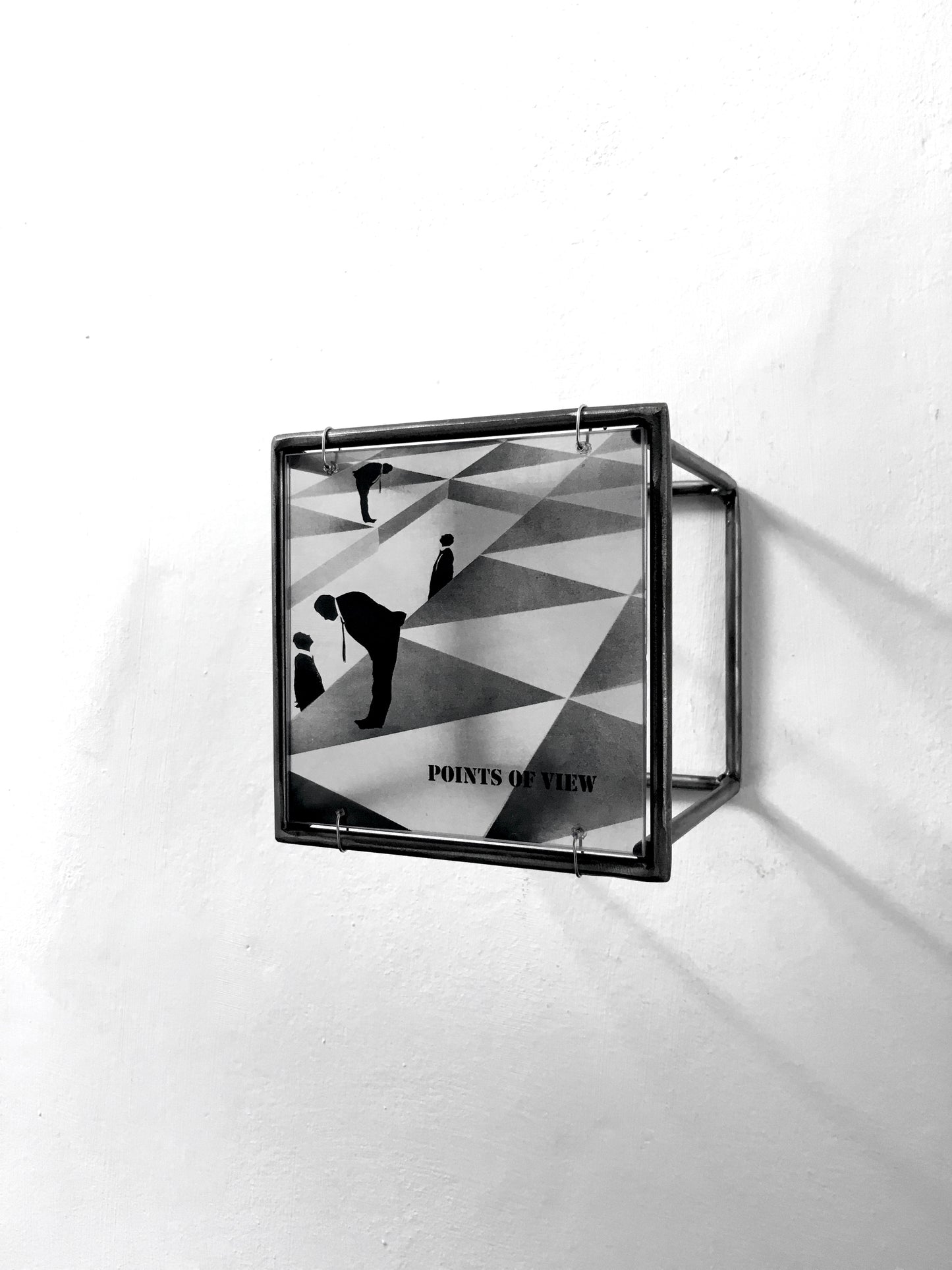 Points of View original artwork, geometric, contemporary wall art