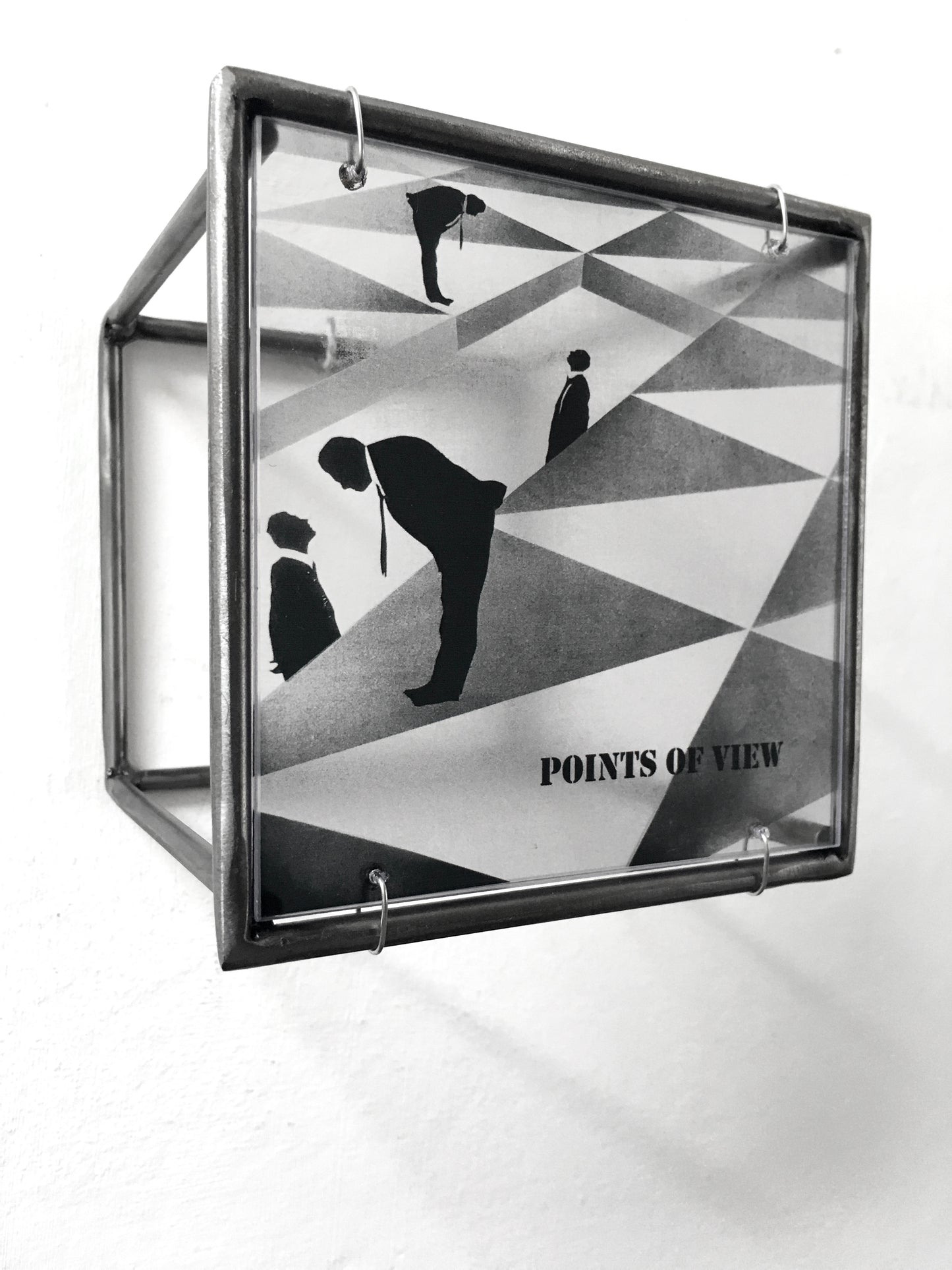 Points of View original artwork, geometric, contemporary wall art