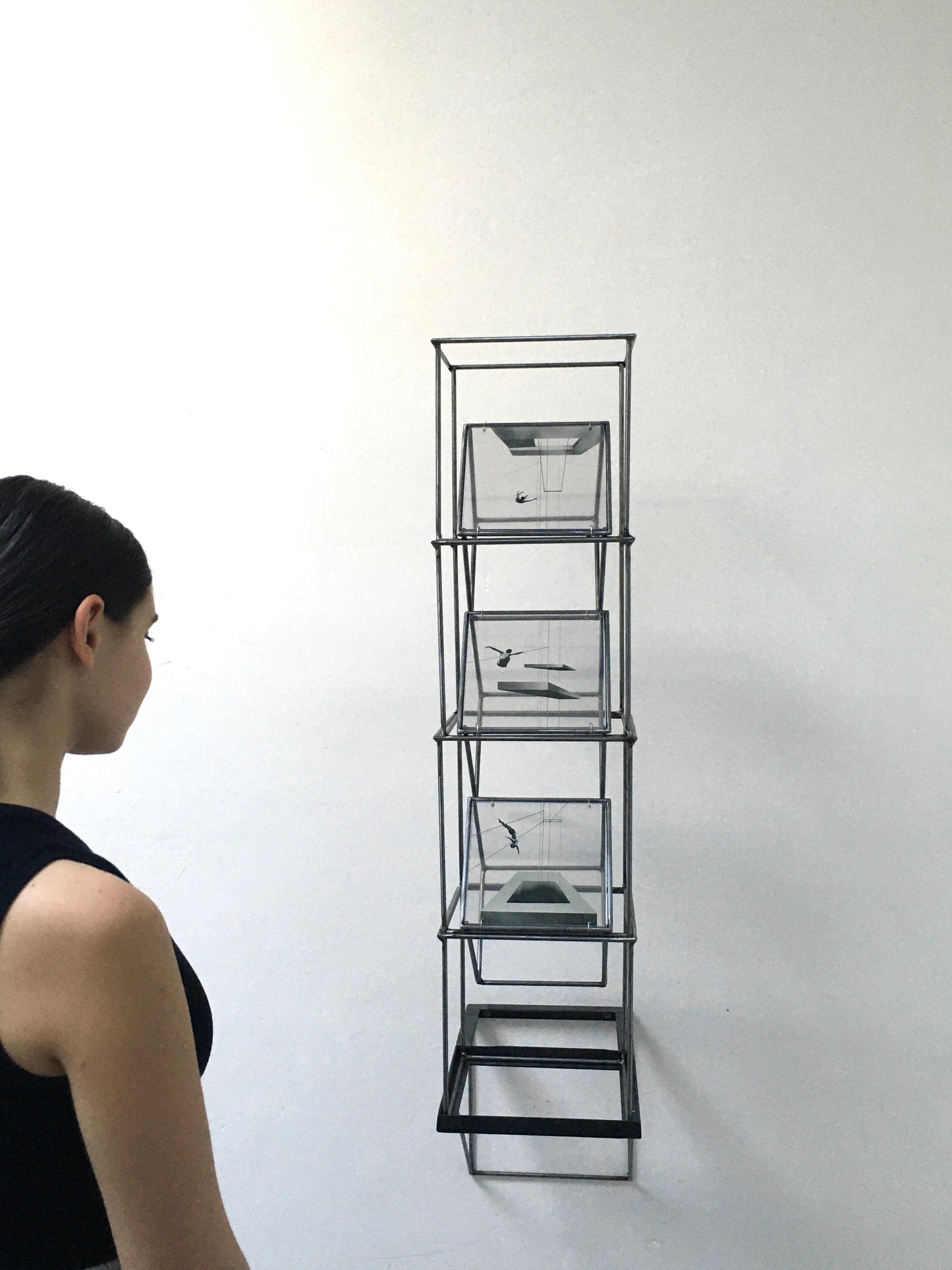 Contemporary sculpture 'The Perfect Recovery' - Unique Art for Home Interior-