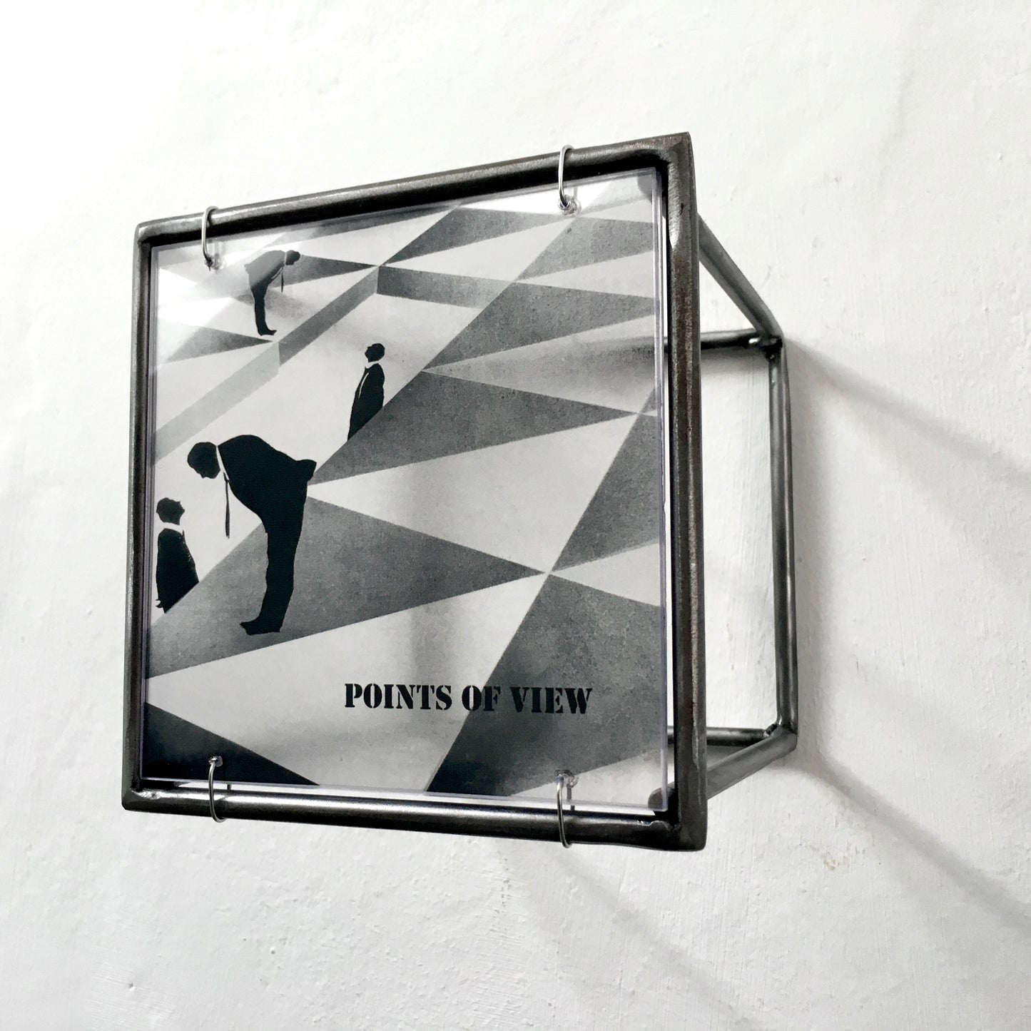 Points of View original artwork, geometric, contemporary wall art