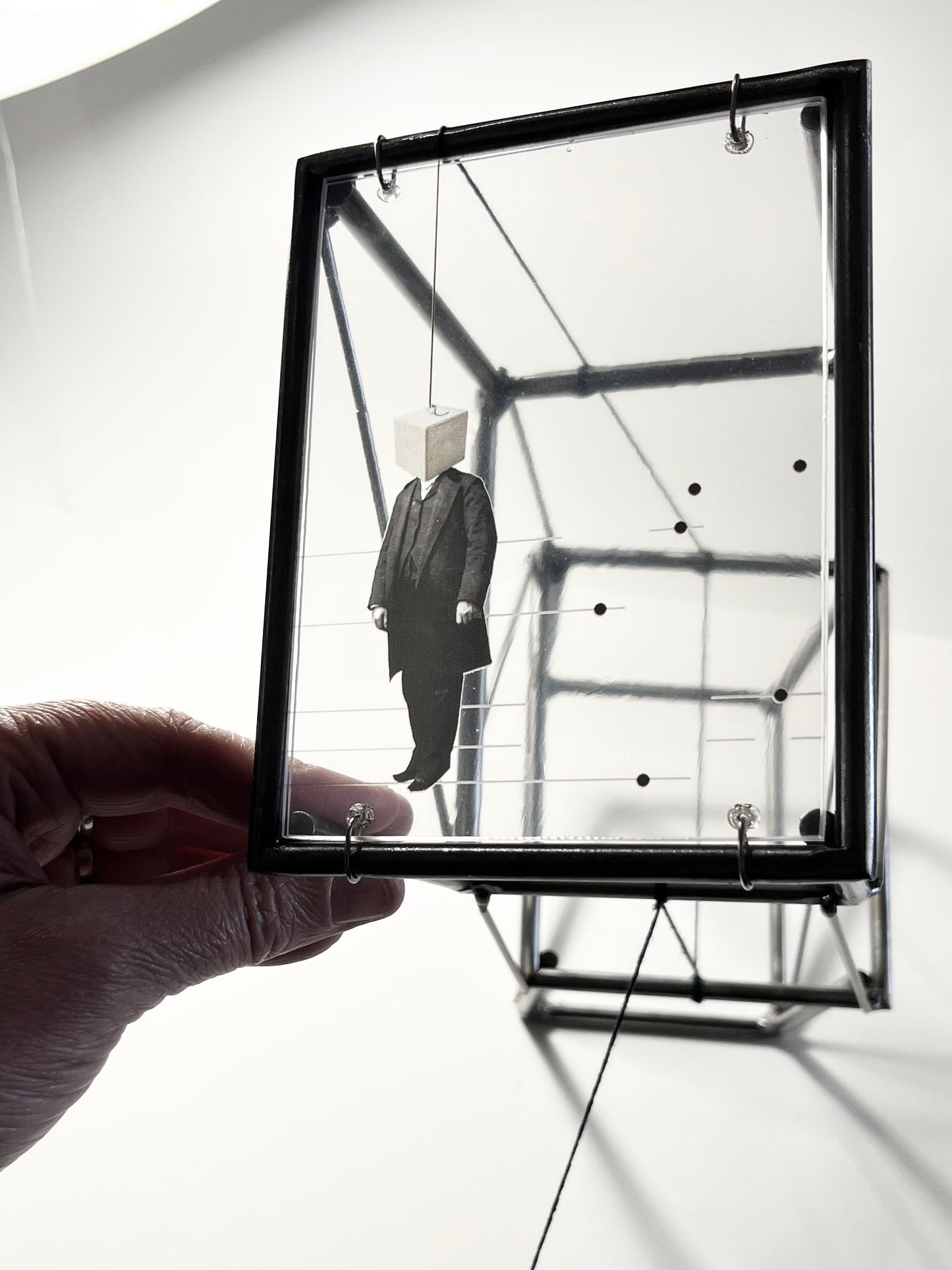 Sedimented Thought - Pendulum, Metal Wall Sculpture in Limited Serie