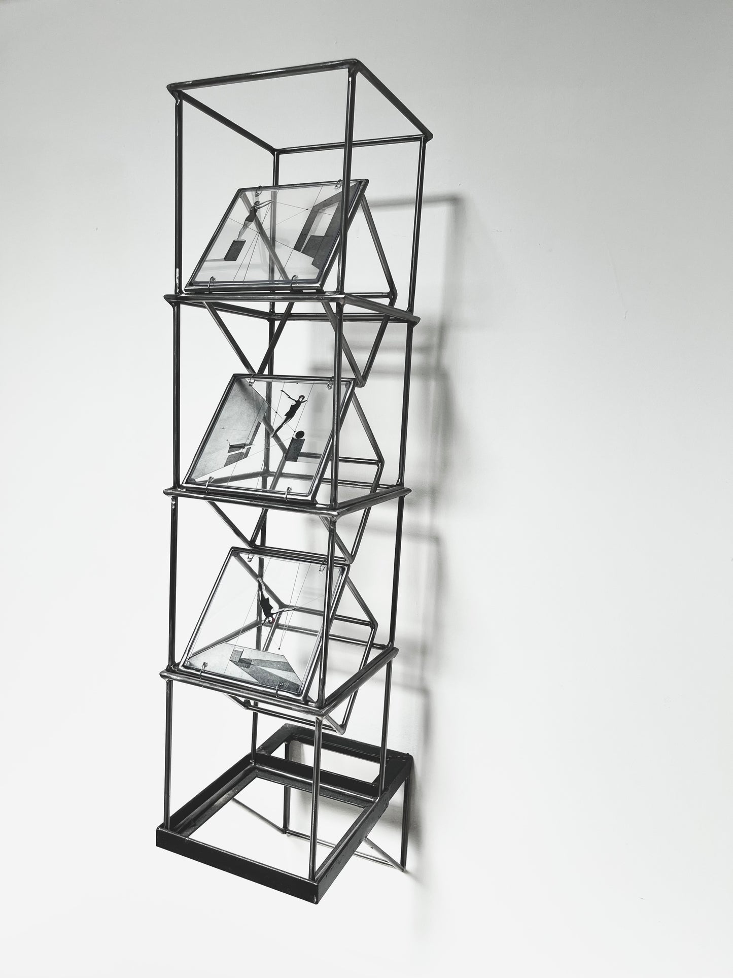 Geometry of a Flight - Tower Metal Sculpture