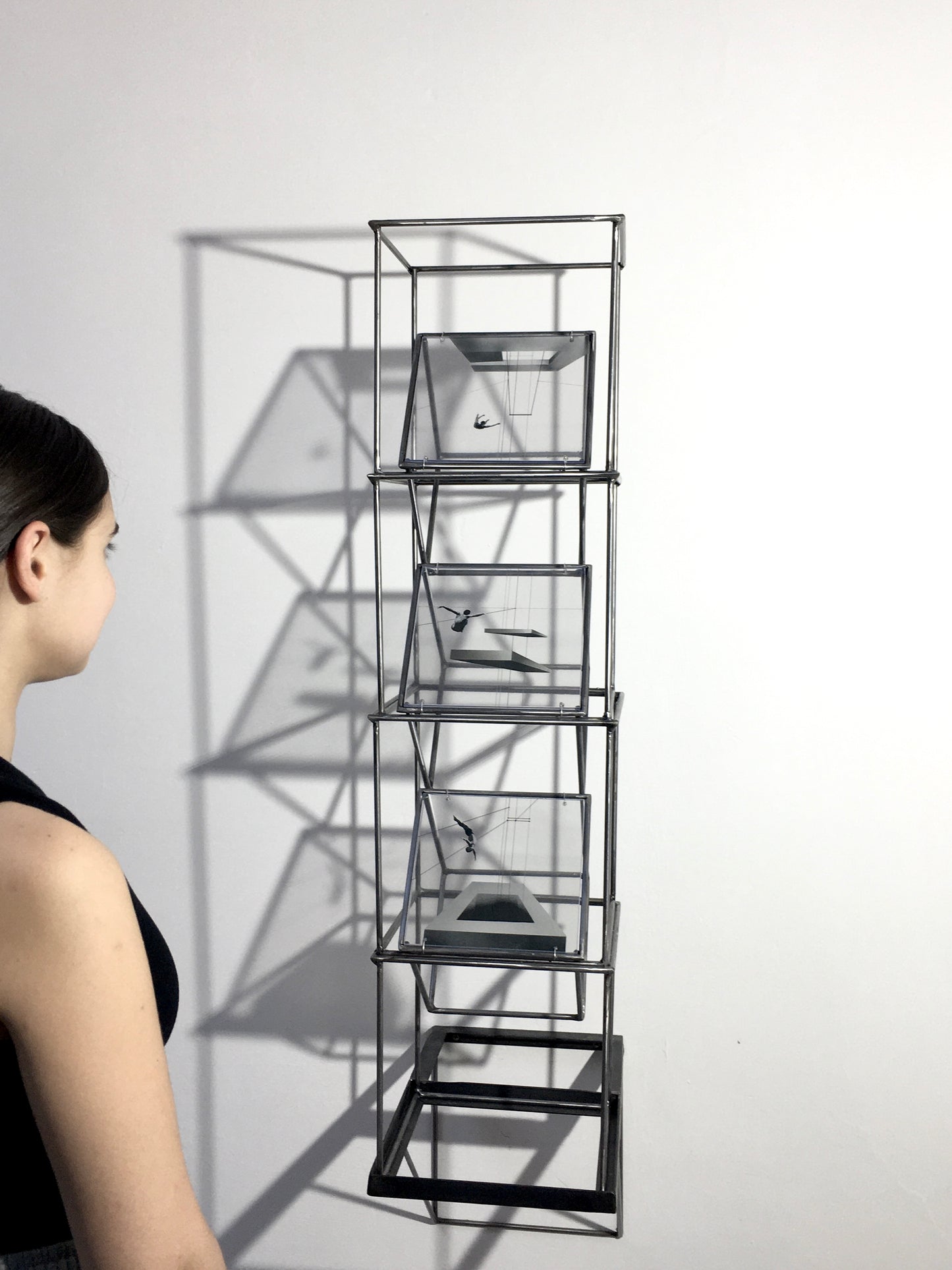 Contemporary sculpture 'The Perfect Recovery' - Unique Art for Home Interior-