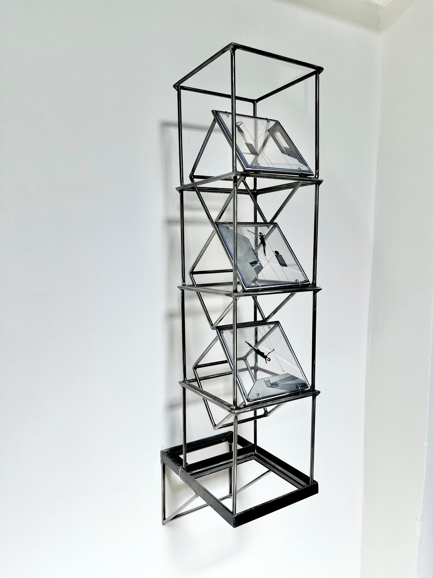Geometry of a Flight - Tower Metal Sculpture