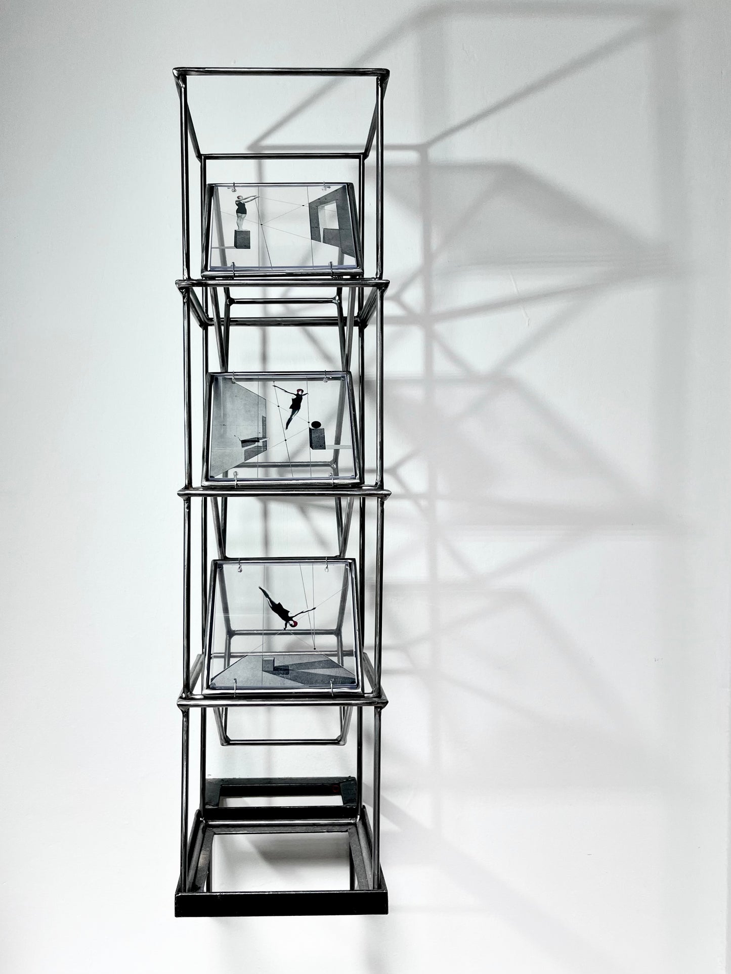 Geometry of a Flight - Tower Metal Sculpture