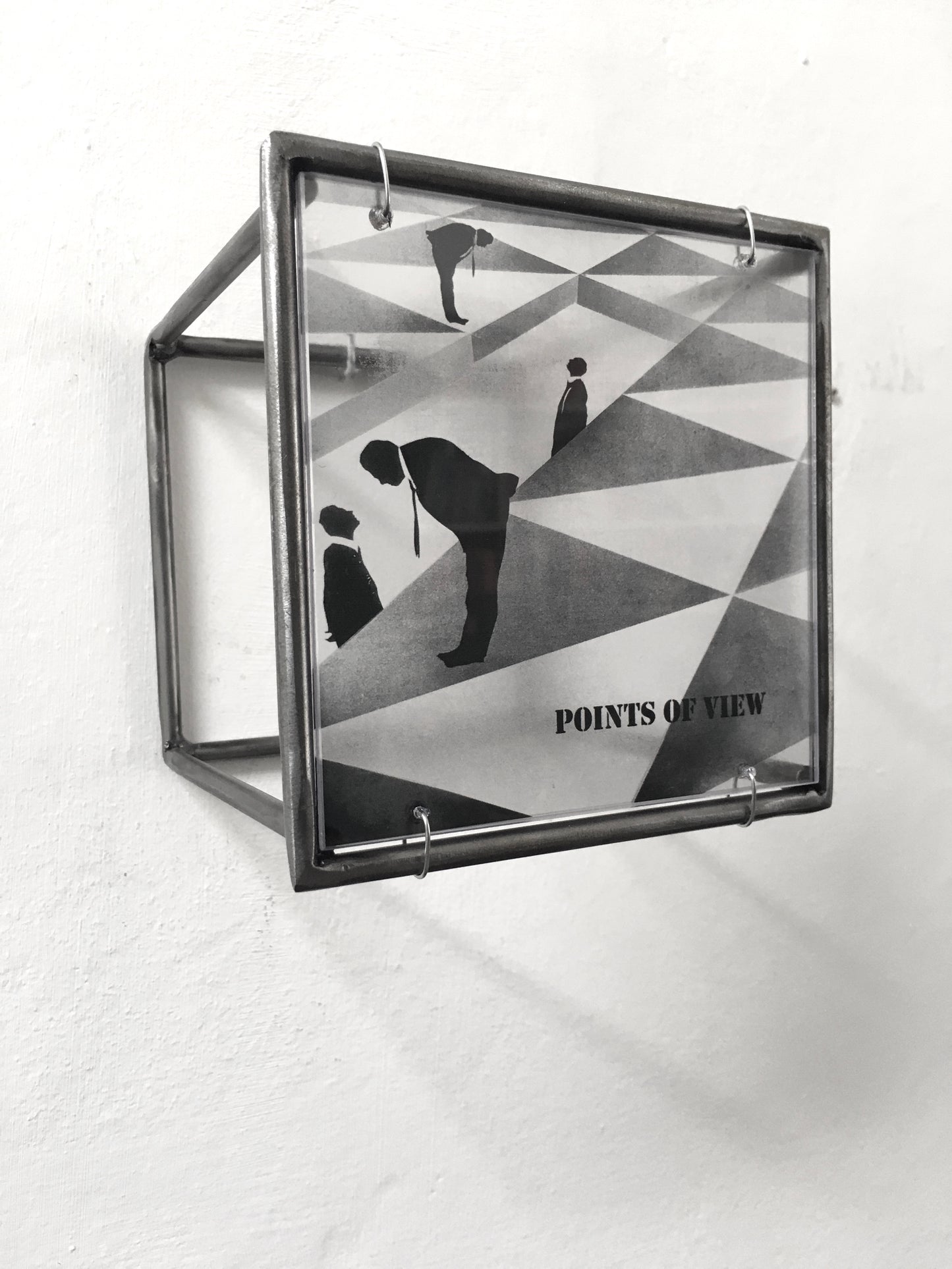 Points of View original artwork, geometric, contemporary wall art
