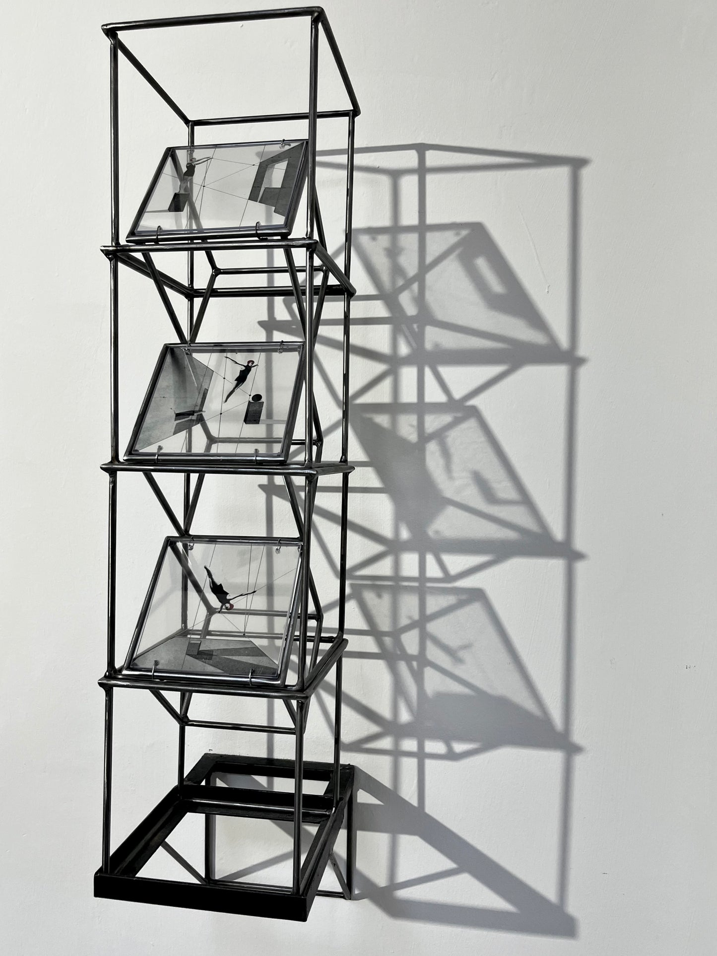 Geometry of a Flight - Tower Metal Sculpture