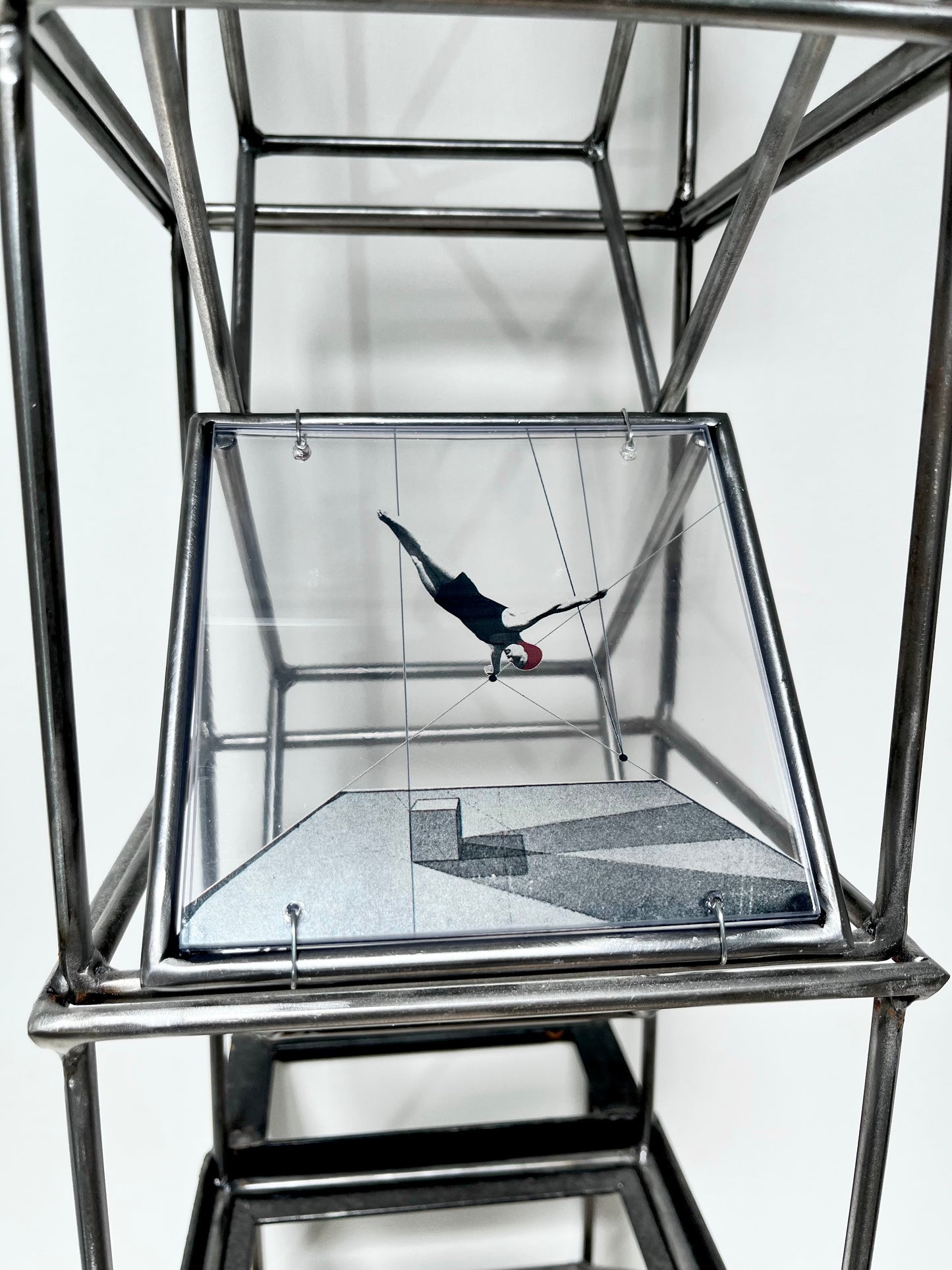 Geometry of a Flight - Tower Metal Sculpture