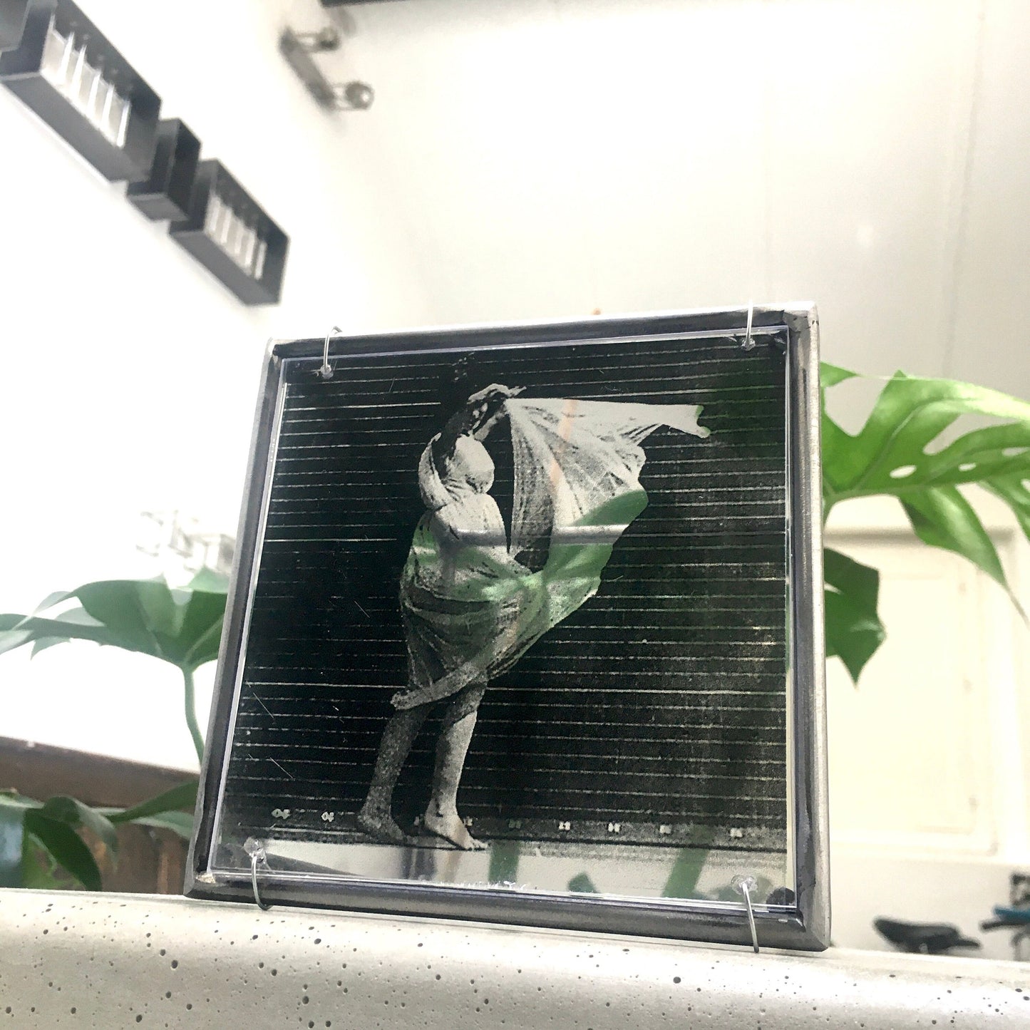 Eadweard J. Muybridge print of black and white photo “Women Dancing”. Artandshadow metal wall sculpture sensual gift