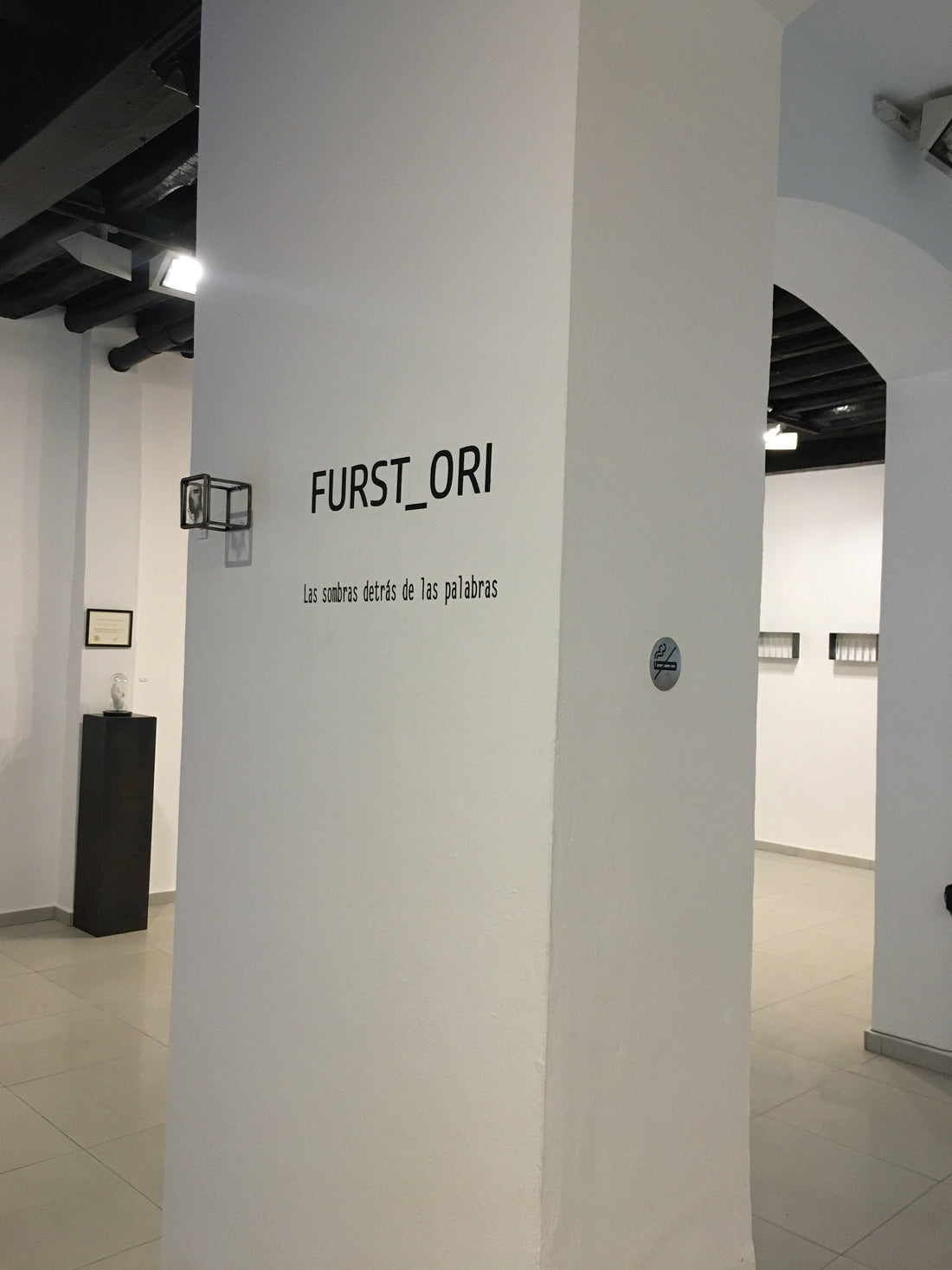Furst_Ori exhibition in galeria arrabal & cia in Granada 