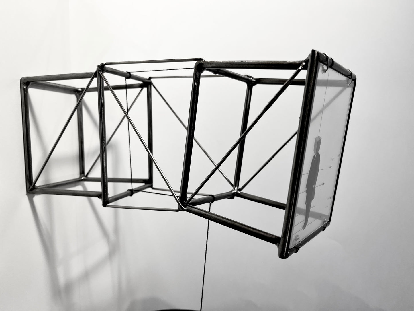 Sedimented Thought - Pendulum, Metal Wall Sculpture in Limited Serie