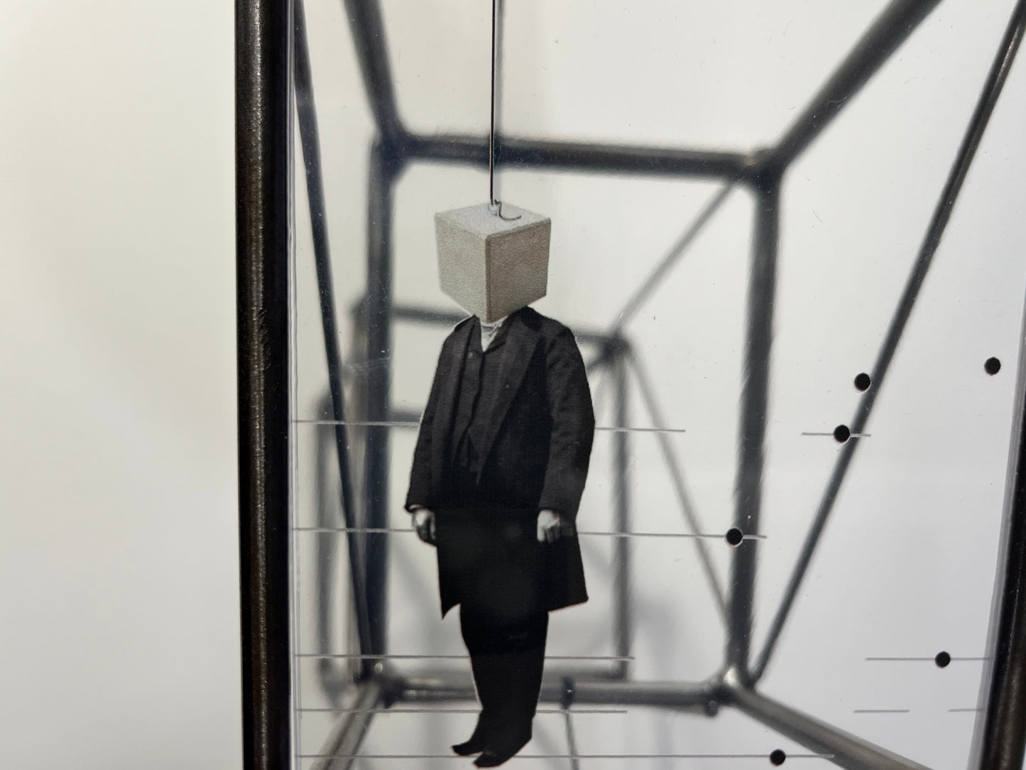 Sedimented Thought - Pendulum, Metal Wall Sculpture in Limited Serie