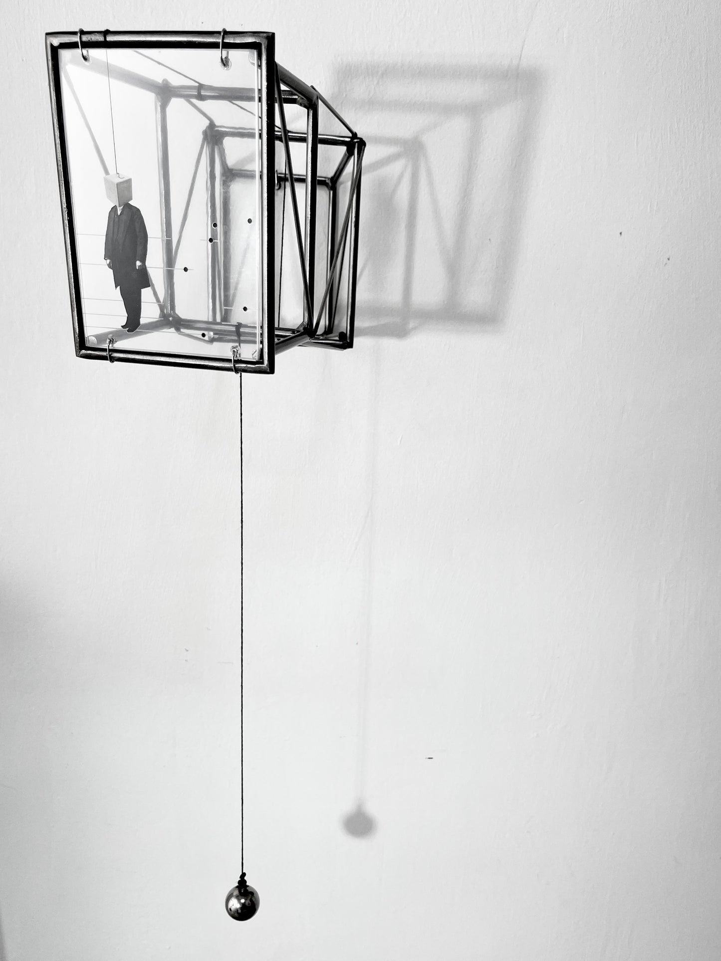 Sedimented Thought - Pendulum, Metal Wall Sculpture in Limited Serie