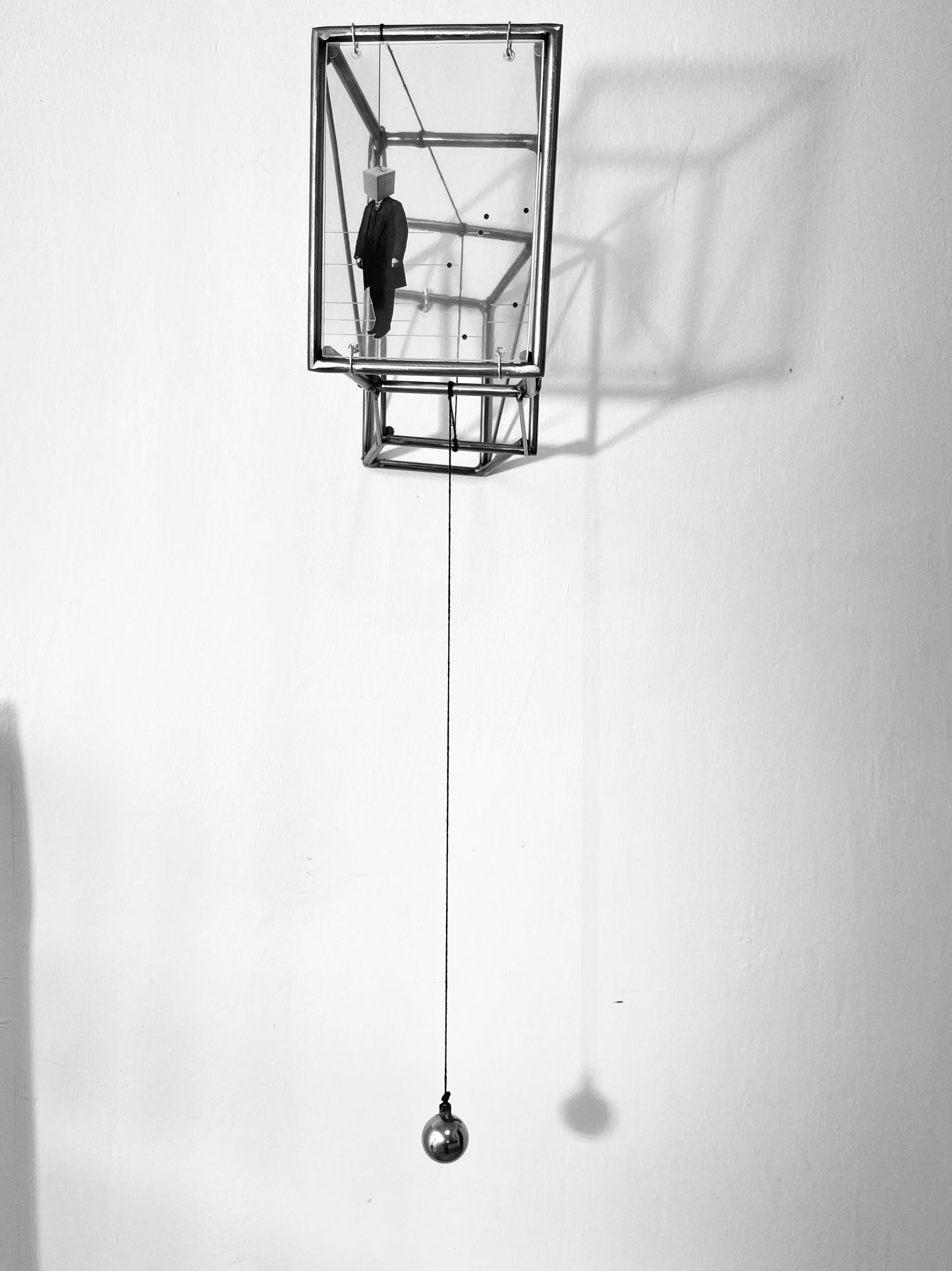 Sedimented Thought - Pendulum, Metal Wall Sculpture in Limited Serie