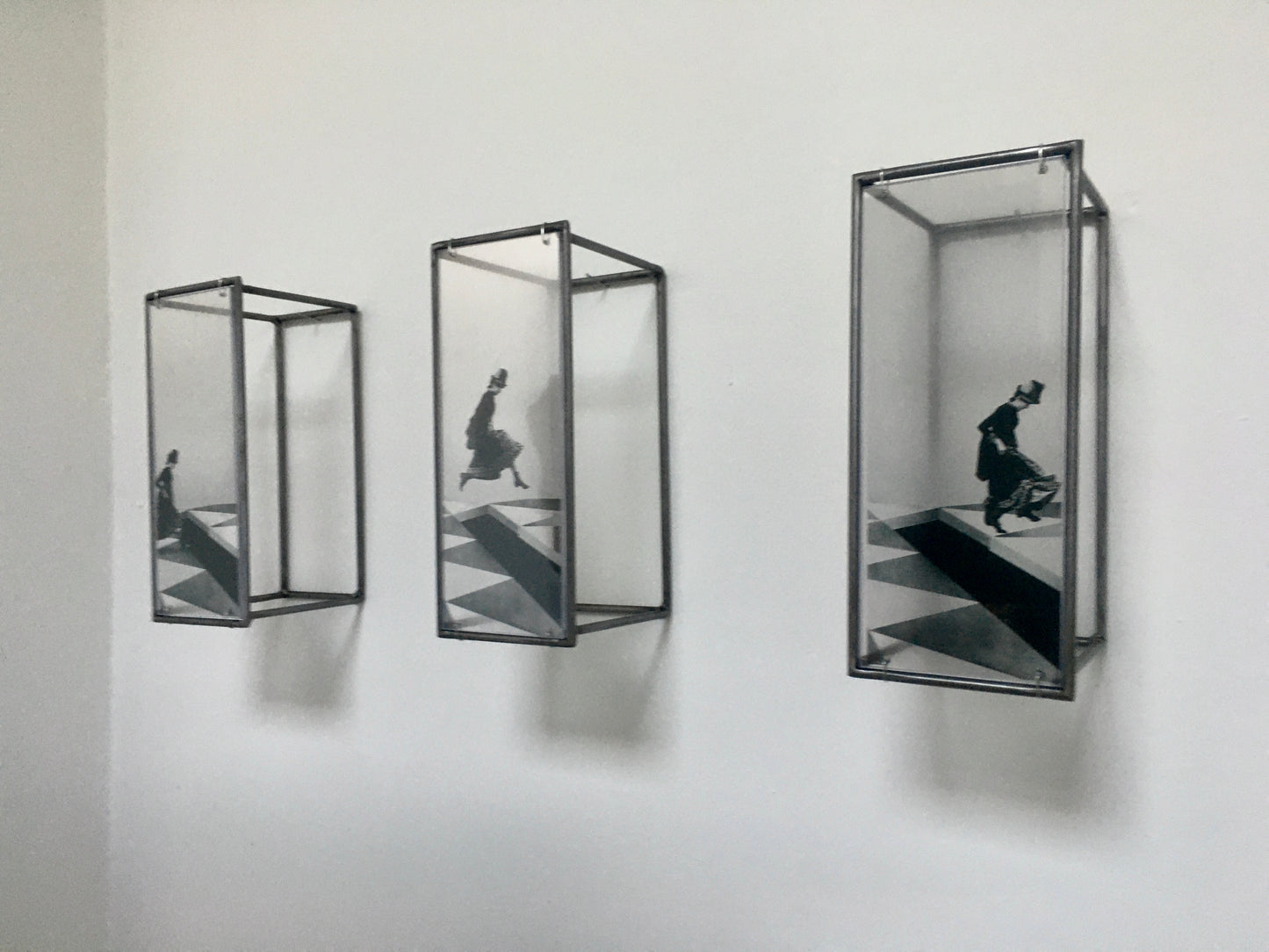 Avoiding the Void, triptych sculpture