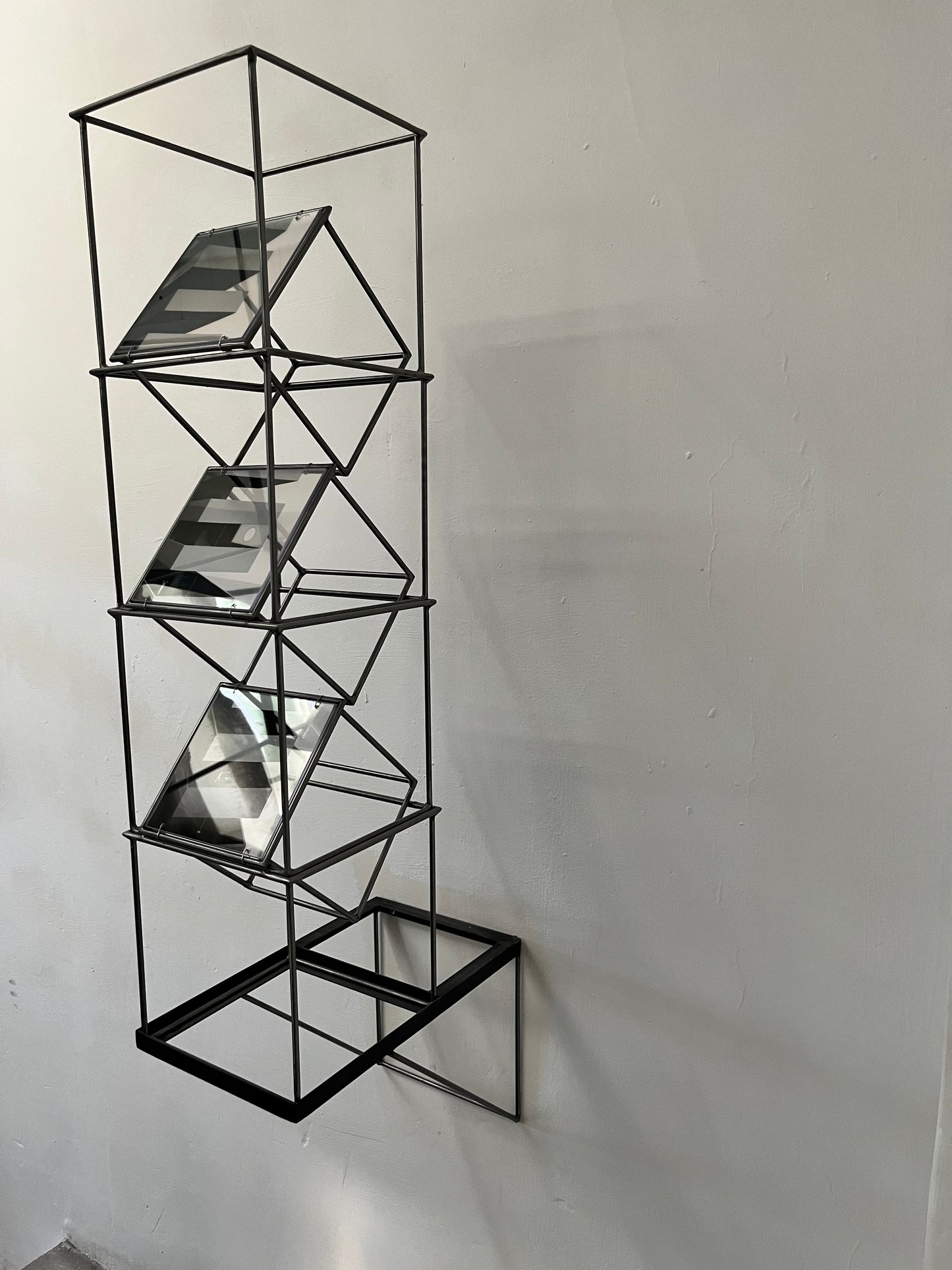 Numbered Limited Edition Wall Sculpture Brutalist Tower – Limited Edition Shadow Sculpture by Furst_Ori Artandshadow