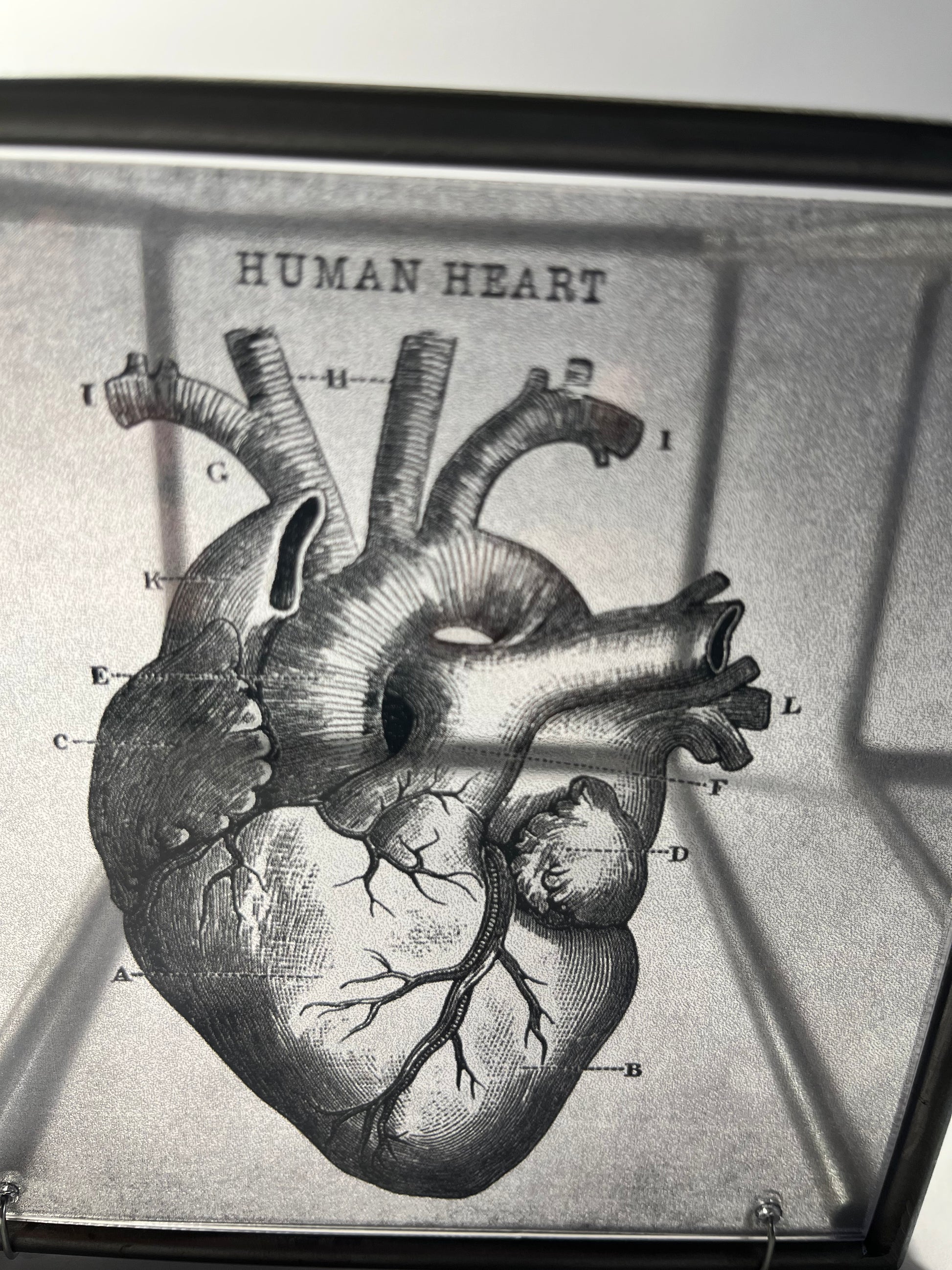 Modern Interior Metal Wall Art Sculpture Thinking of You with All My Heart: Sculpture Diptych Artandshadow
