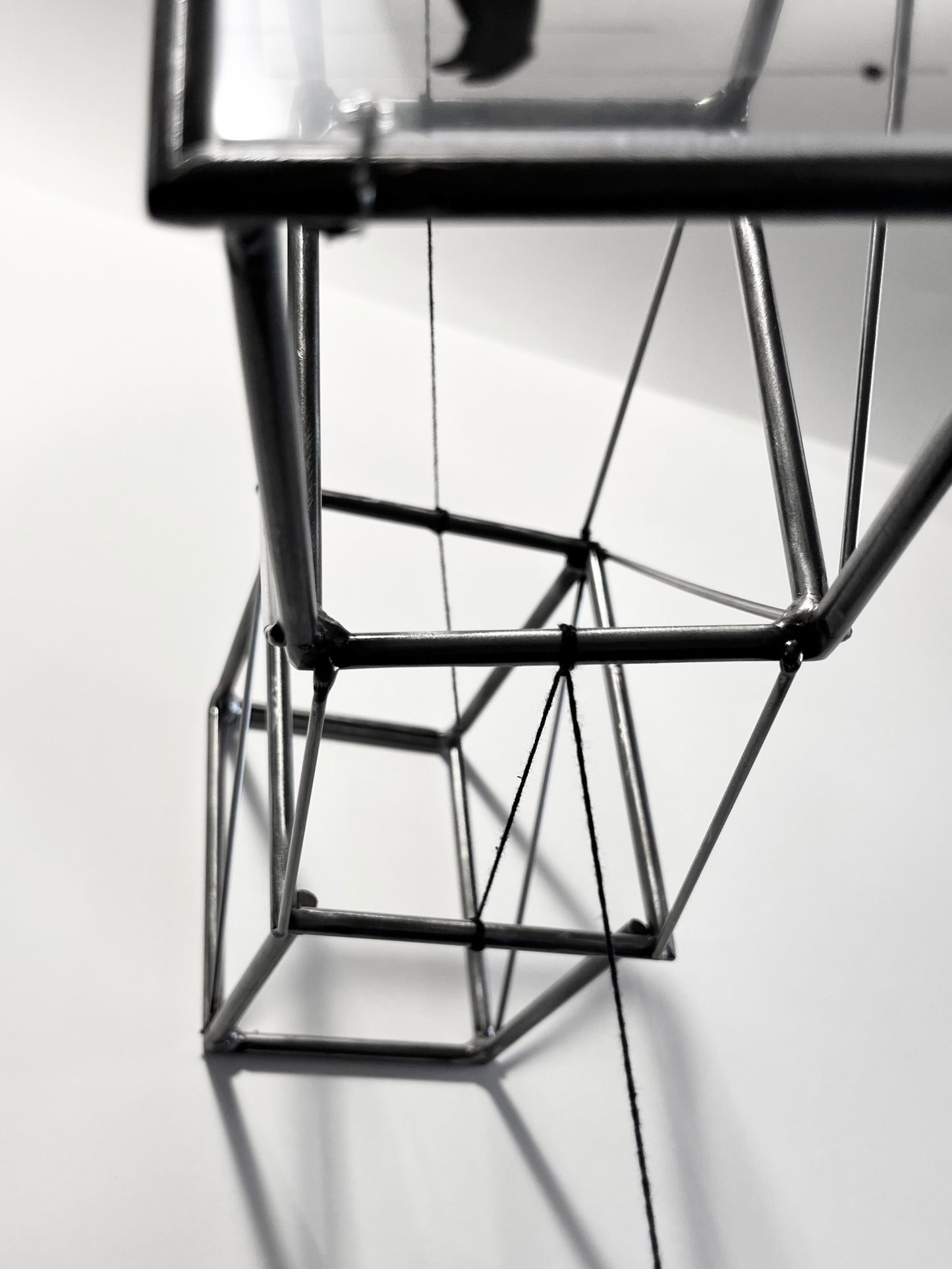 Sedimented Thought - Pendulum, Metal Wall Sculpture in Limited Serie