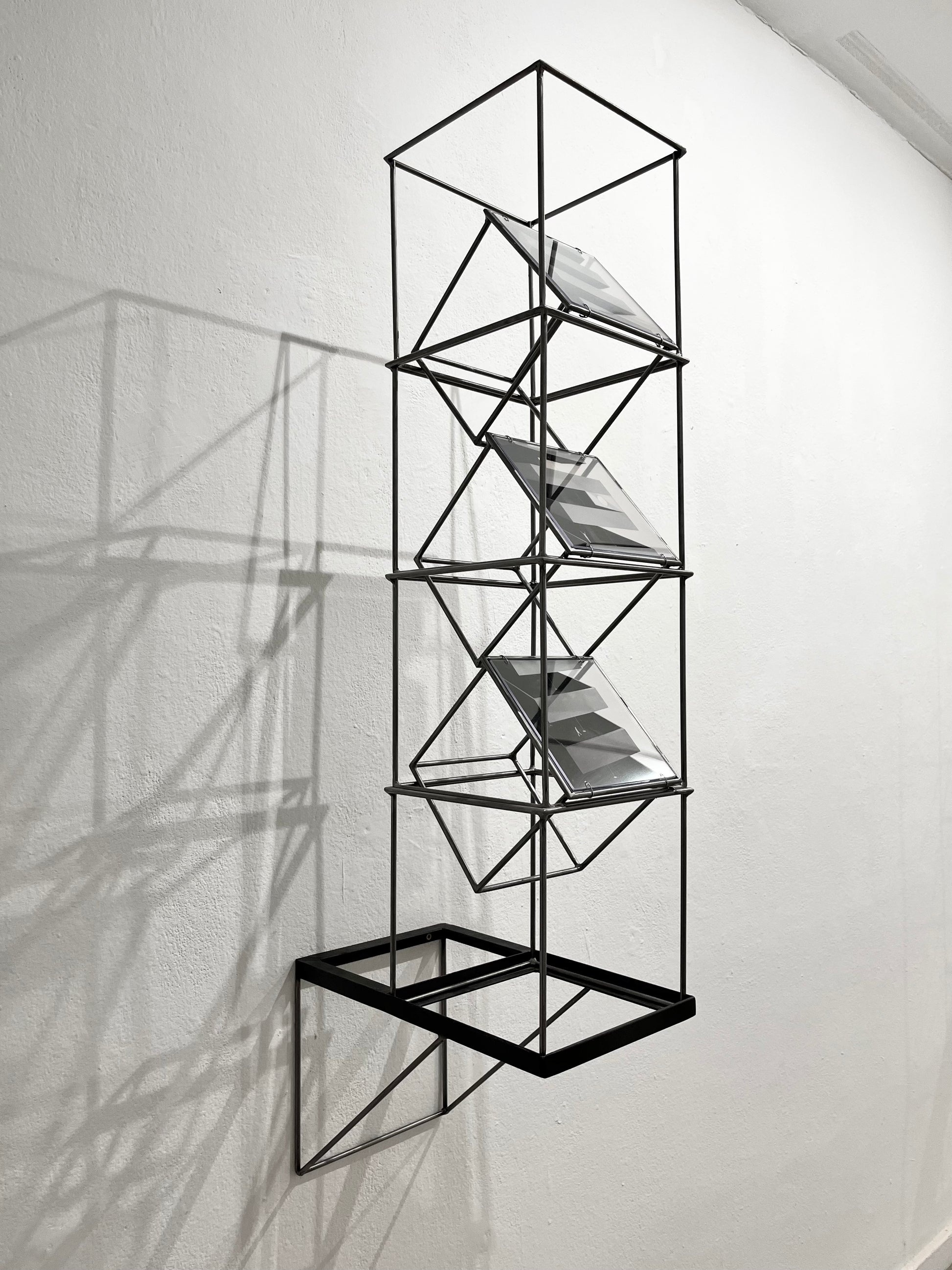 Numbered Limited Edition Wall Sculpture Brutalist Tower – Limited Edition Shadow Sculpture by Furst_Ori Artandshadow