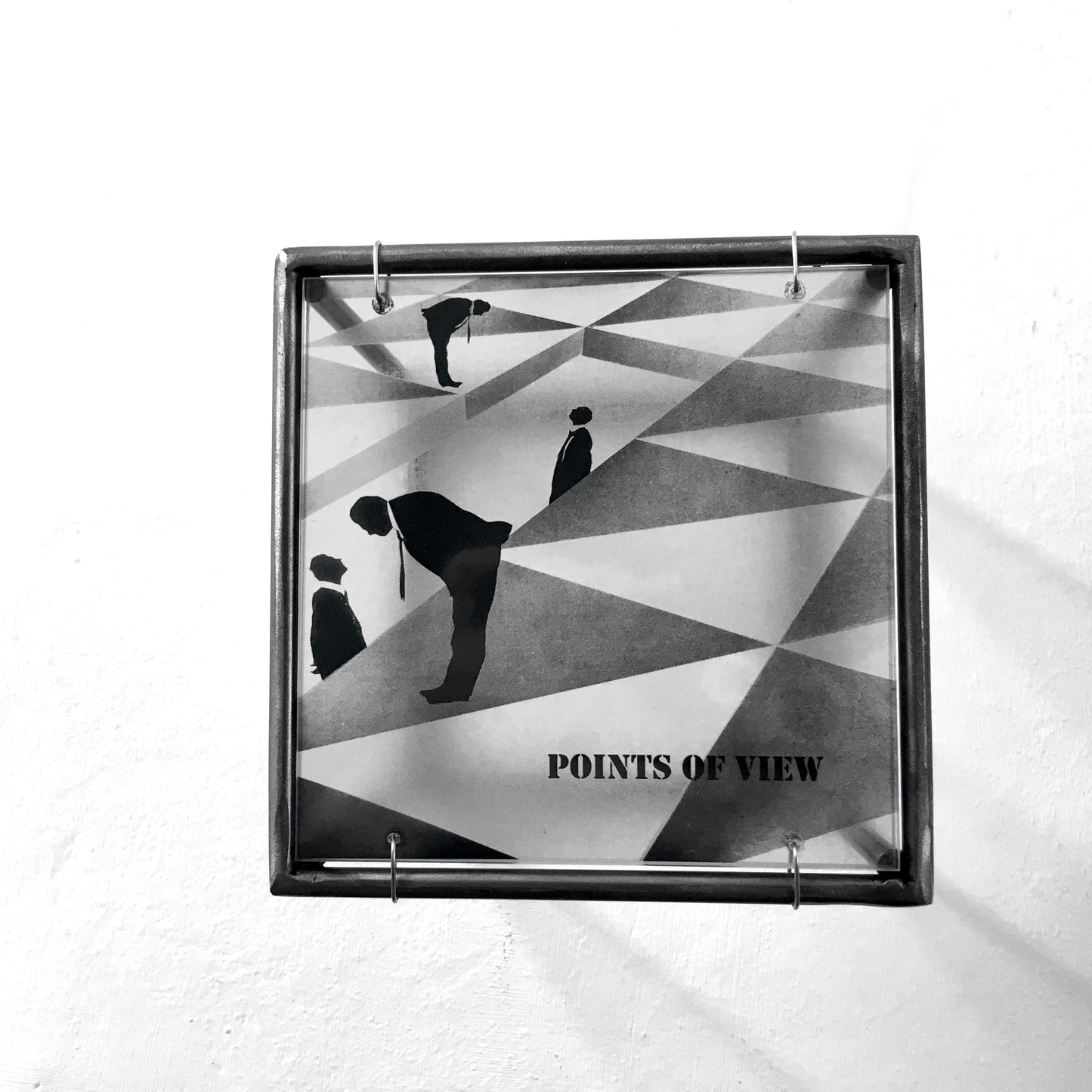 Points of View original artwork, geometric, contemporary wall art