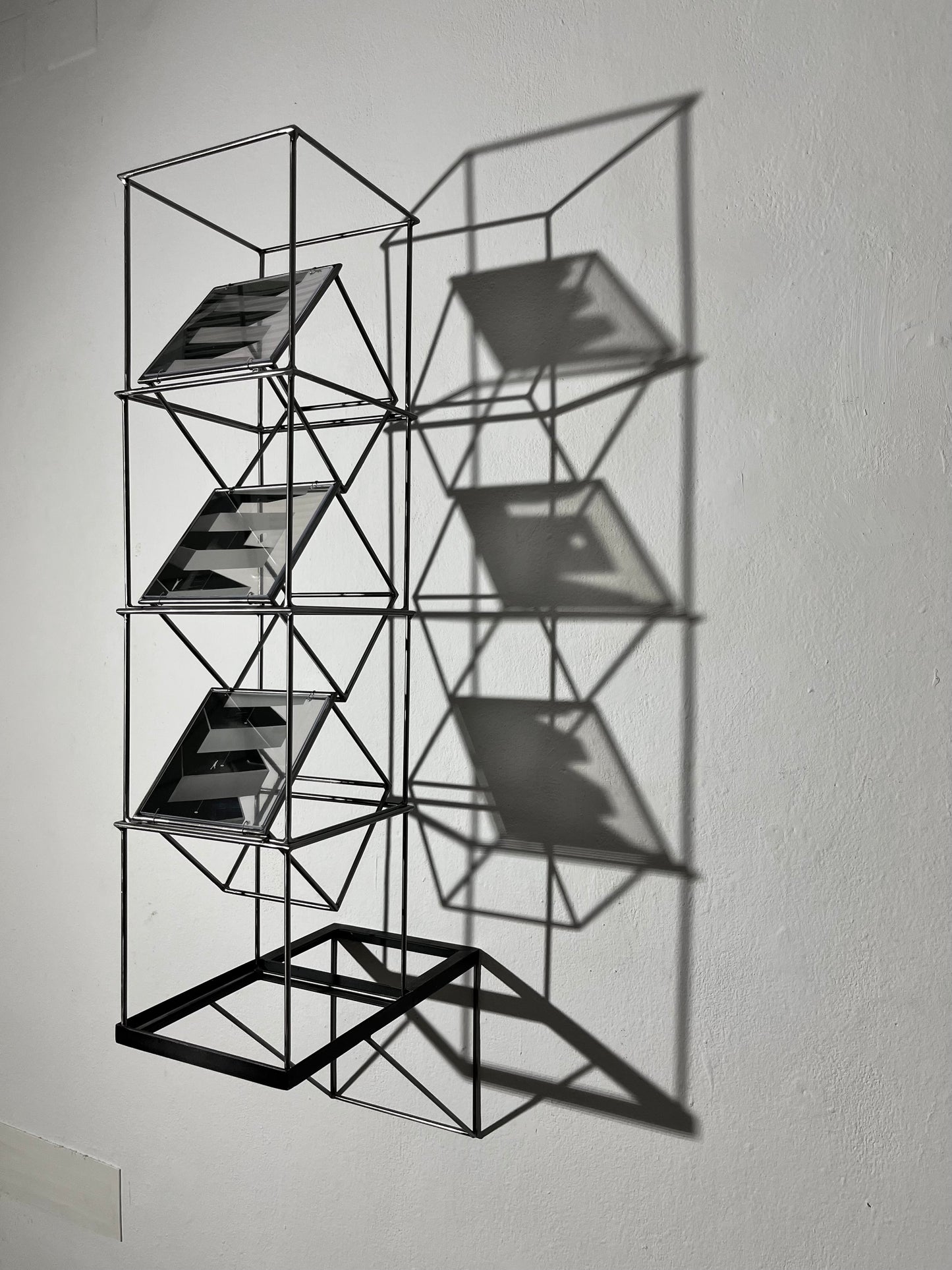 Numbered Limited Edition Wall Sculpture Brutalist Tower – Limited Edition Shadow Sculpture by Furst_Ori Artandshadow