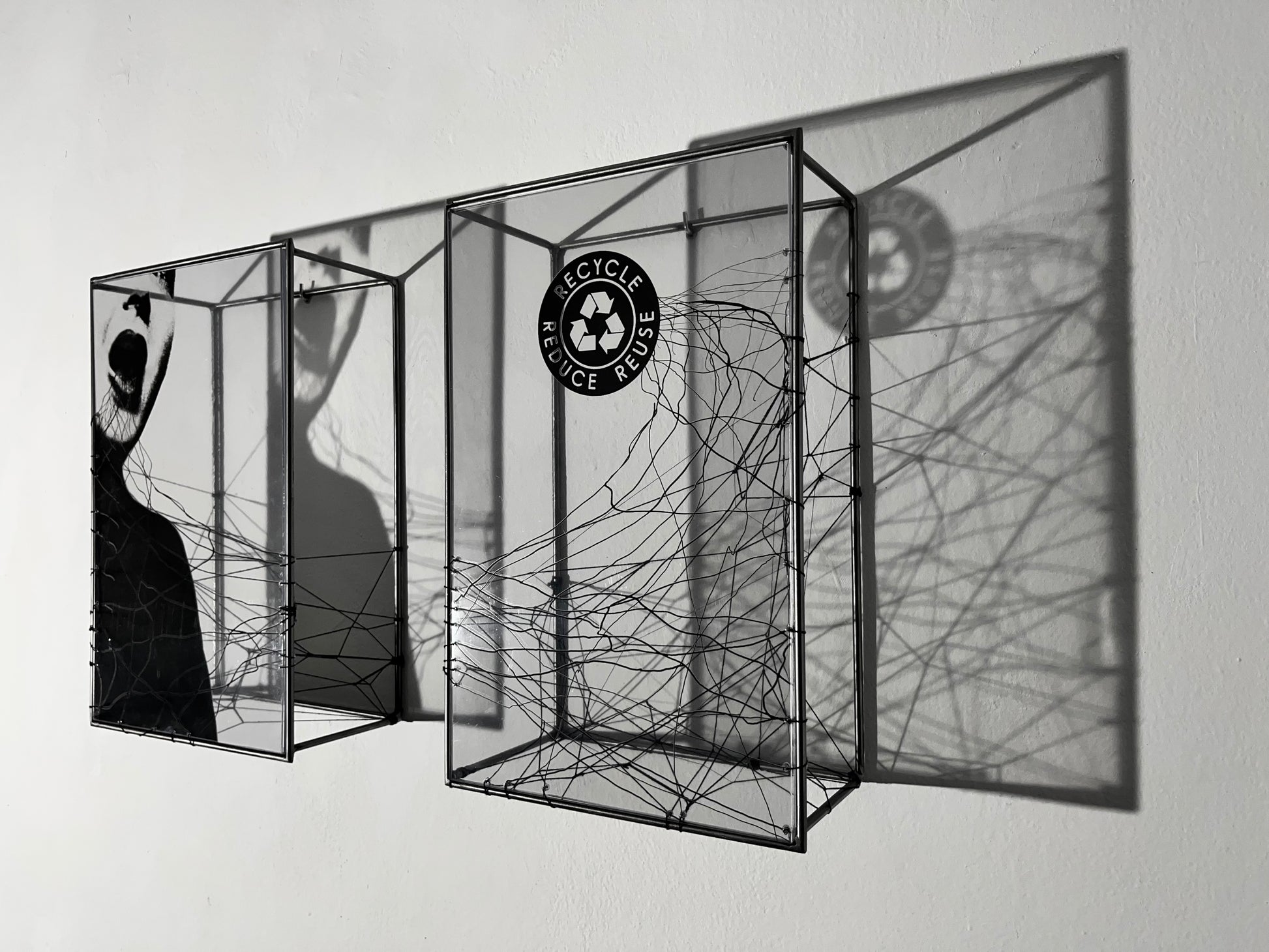 Numbered Limited Edition Wall Sculpture Play on Words: Limited Edition Light & Shadow Sculpture Artandshadow
