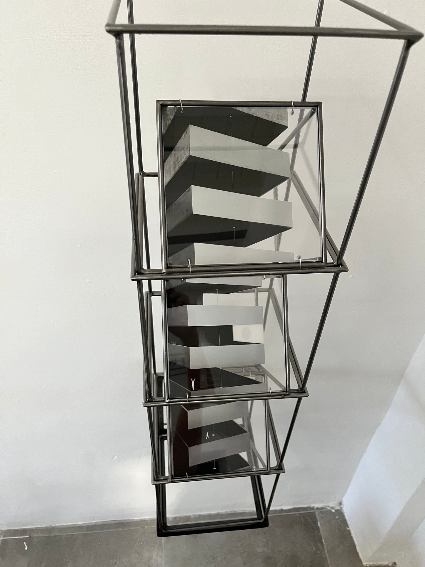 Numbered Limited Edition Wall Sculpture Brutalist Tower – Limited Edition Shadow Sculpture by Furst_Ori Artandshadow