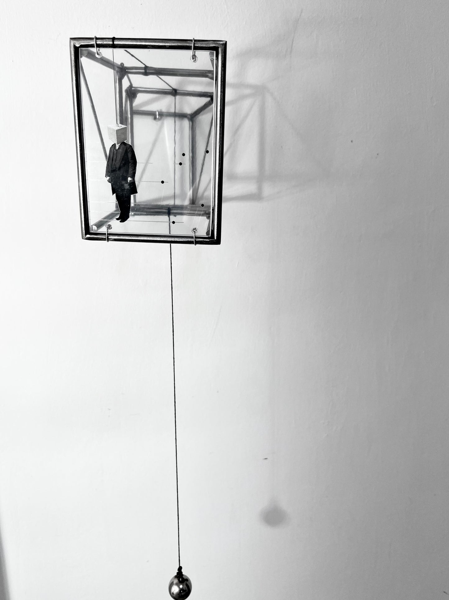 Sedimented Thought - Pendulum, Metal Wall Sculpture in Limited Serie