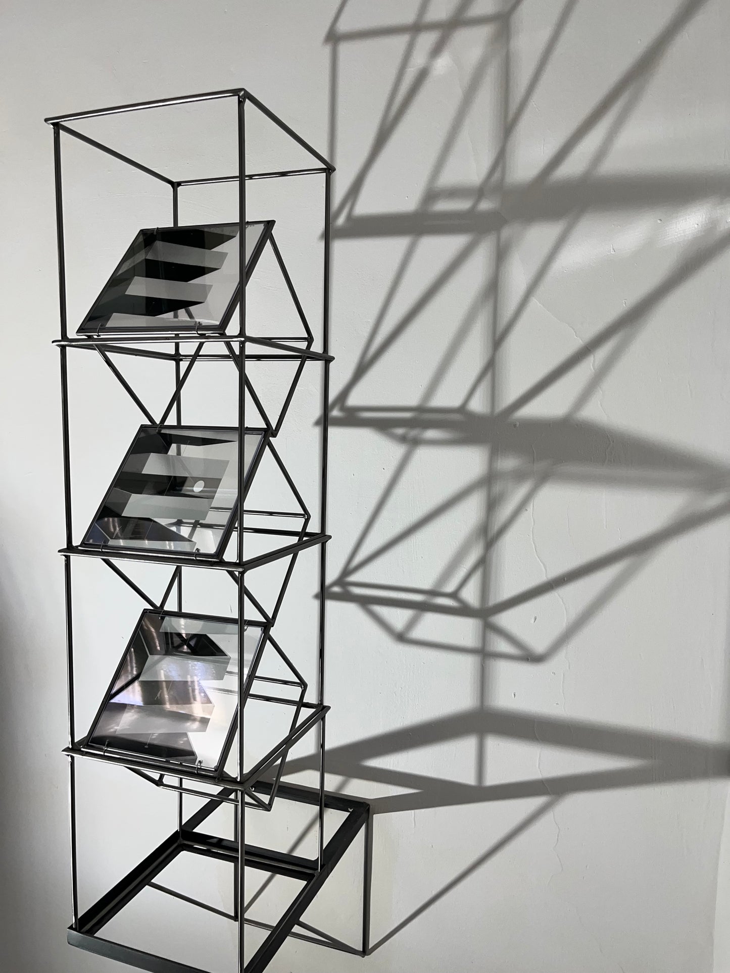Numbered Limited Edition Wall Sculpture Brutalist Tower – Limited Edition Shadow Sculpture by Furst_Ori Artandshadow