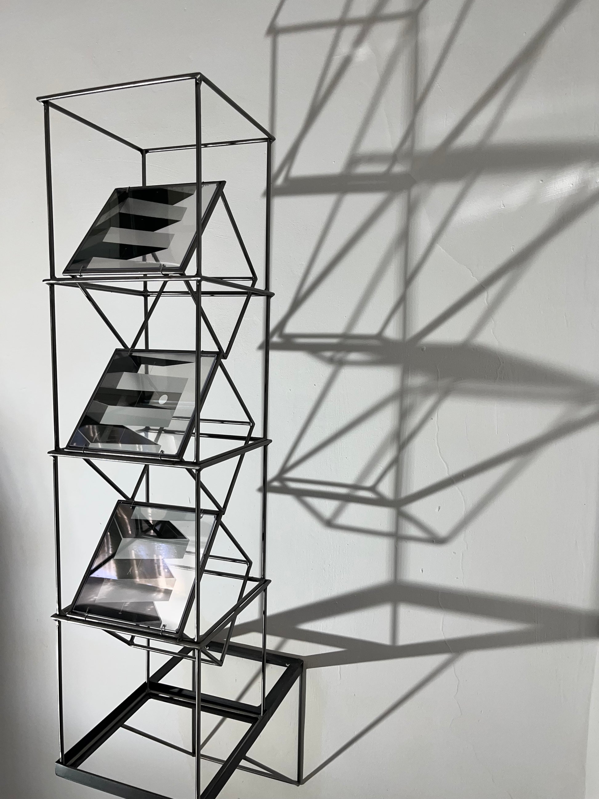 Numbered Limited Edition Wall Sculpture Brutalist Tower – Limited Edition Shadow Sculpture by Furst_Ori Artandshadow