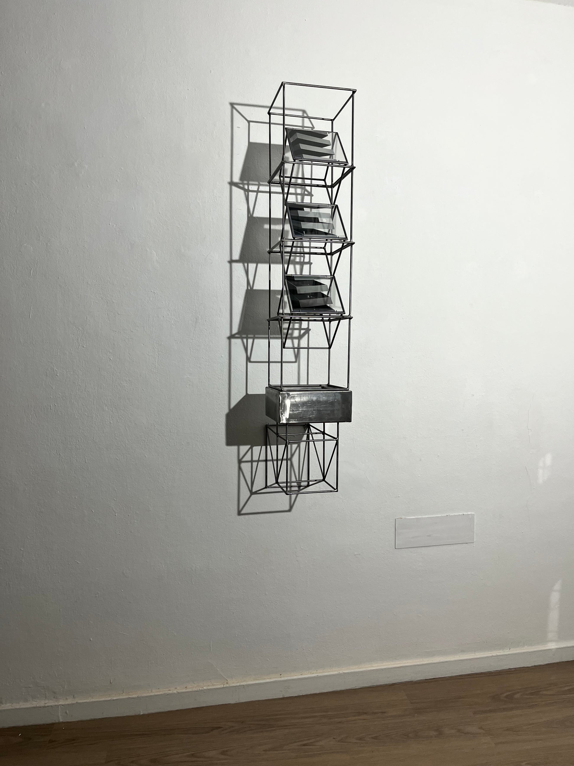 Numbered Limited Edition Wall Sculpture Brutalist Tower – Limited Edition Shadow Sculpture by Furst_Ori Artandshadow