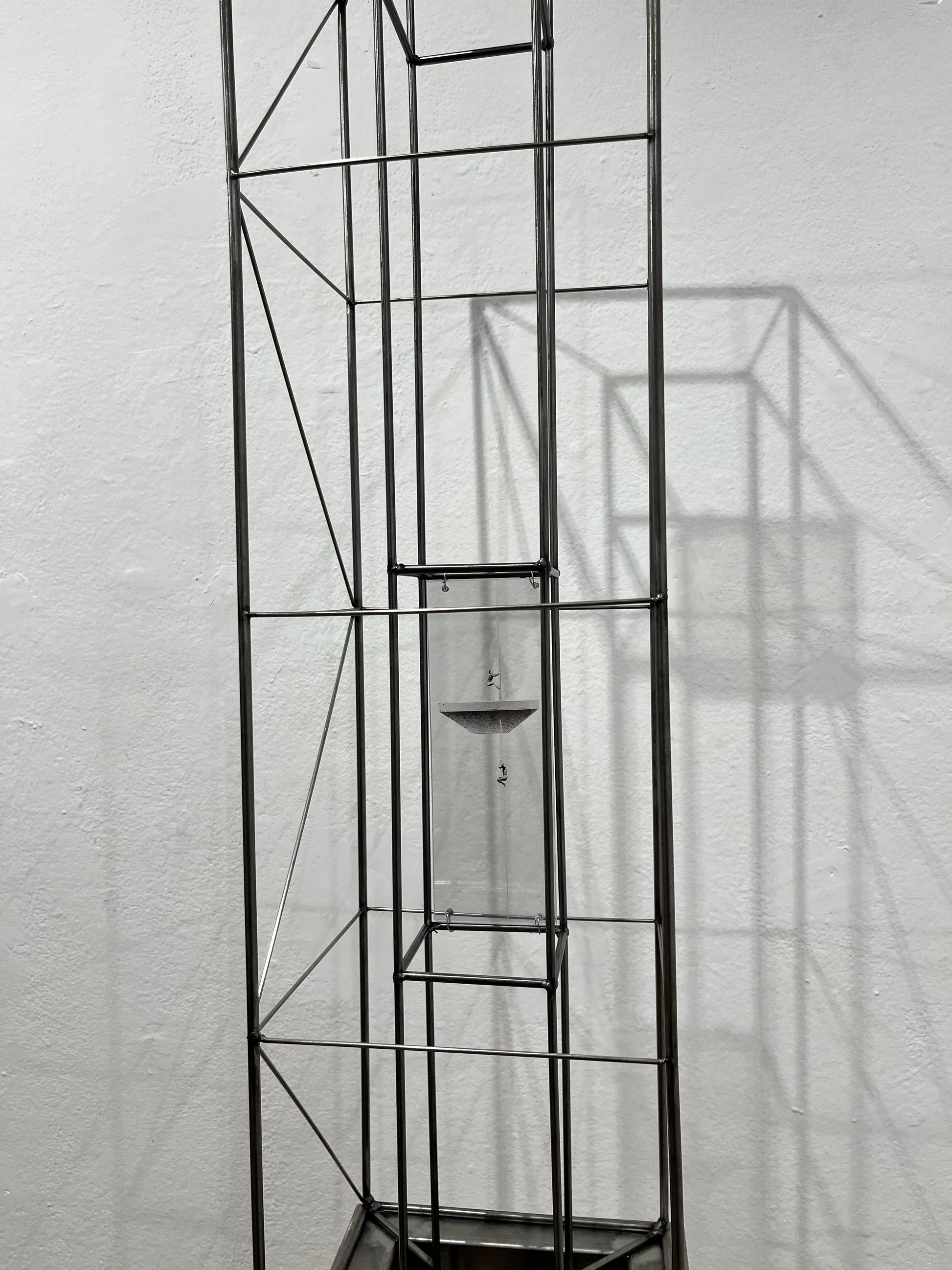 Original Fine Art Sculpture No Exit: A Unique 1-of-1 Architectural Shadow Narrative FURST_ORI