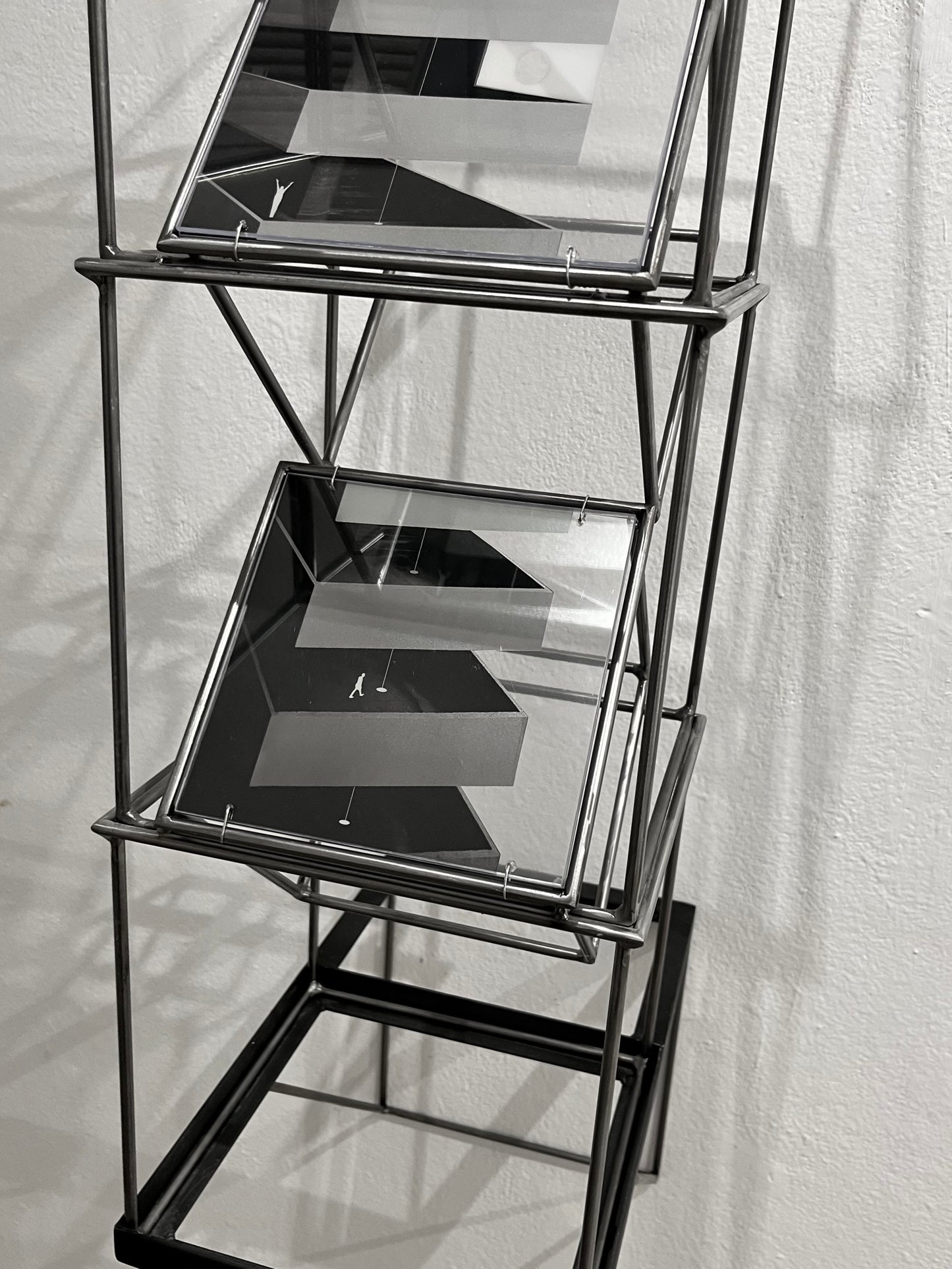 Numbered Limited Edition Wall Sculpture Brutalist Tower – Limited Edition Shadow Sculpture by Furst_Ori Artandshadow