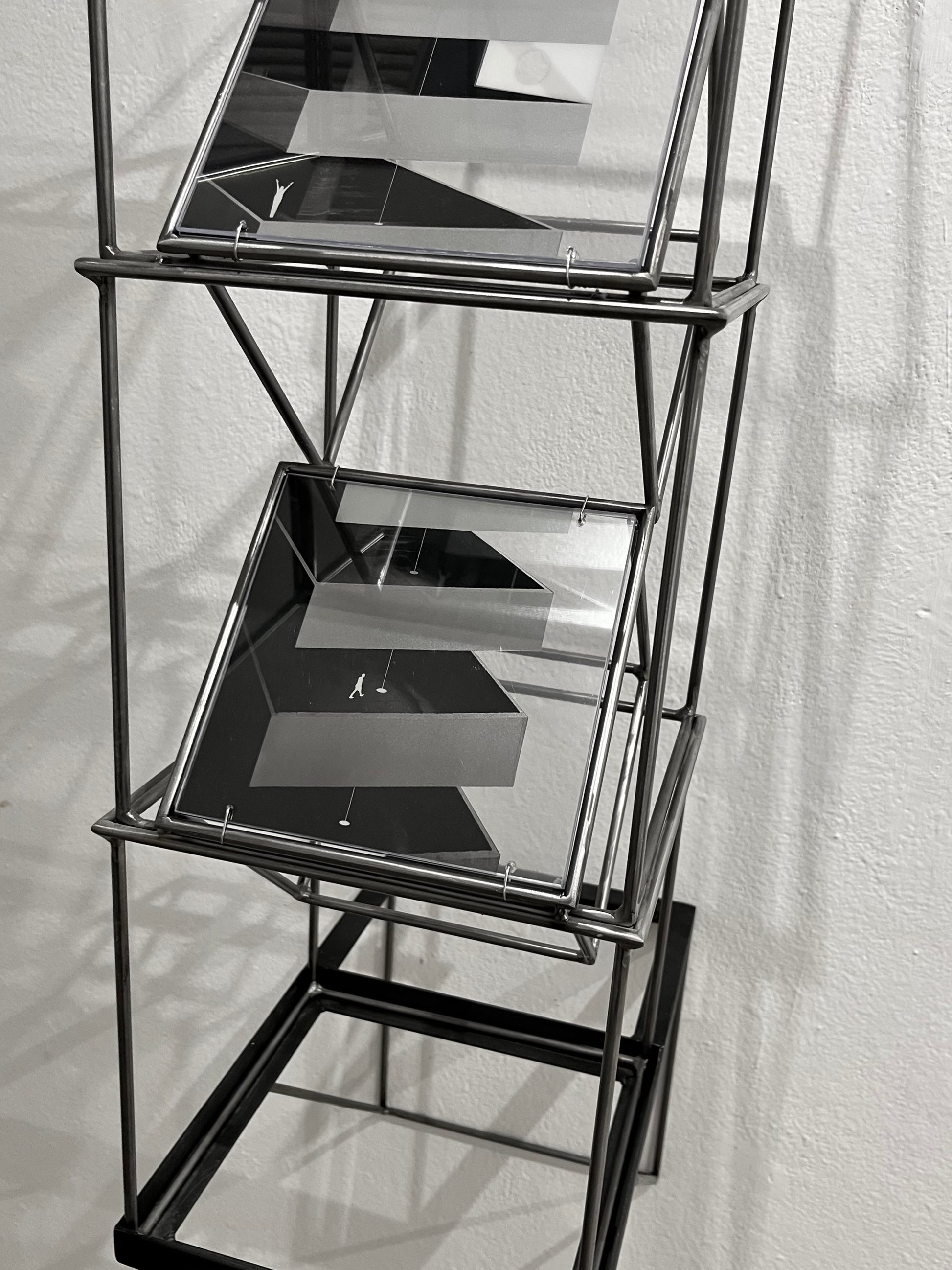 Numbered Limited Edition Wall Sculpture Brutalist Tower – Limited Edition Shadow Sculpture by Furst_Ori Artandshadow