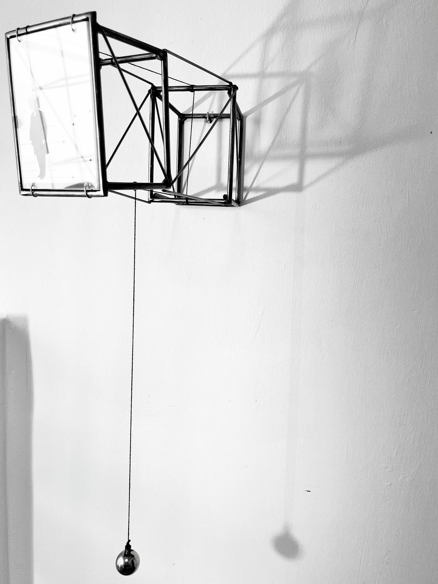 Sedimented Thought - Pendulum, Metal Wall Sculpture in Limited Serie