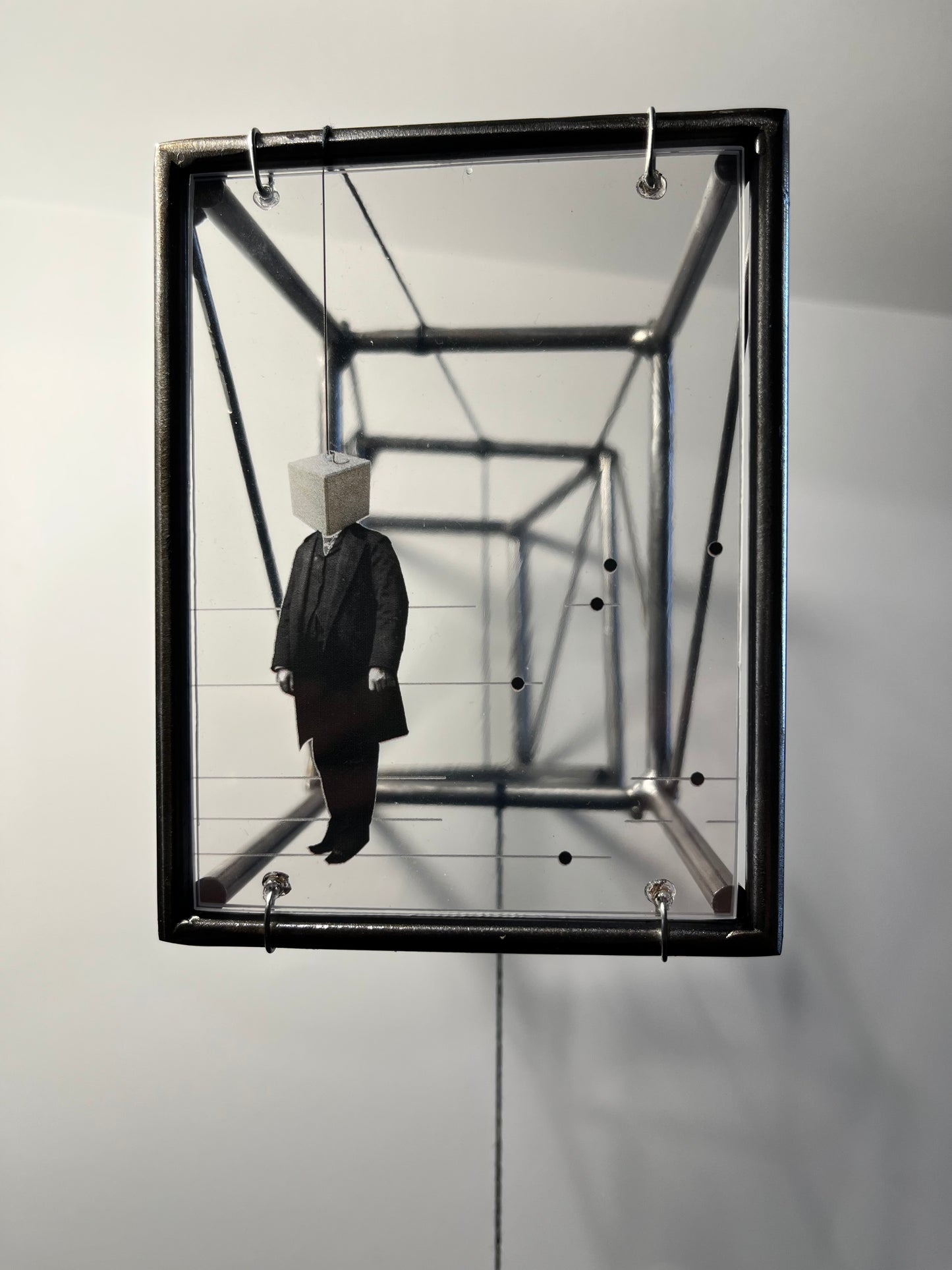 Sedimented Thought - Pendulum, Metal Wall Sculpture in Limited Serie