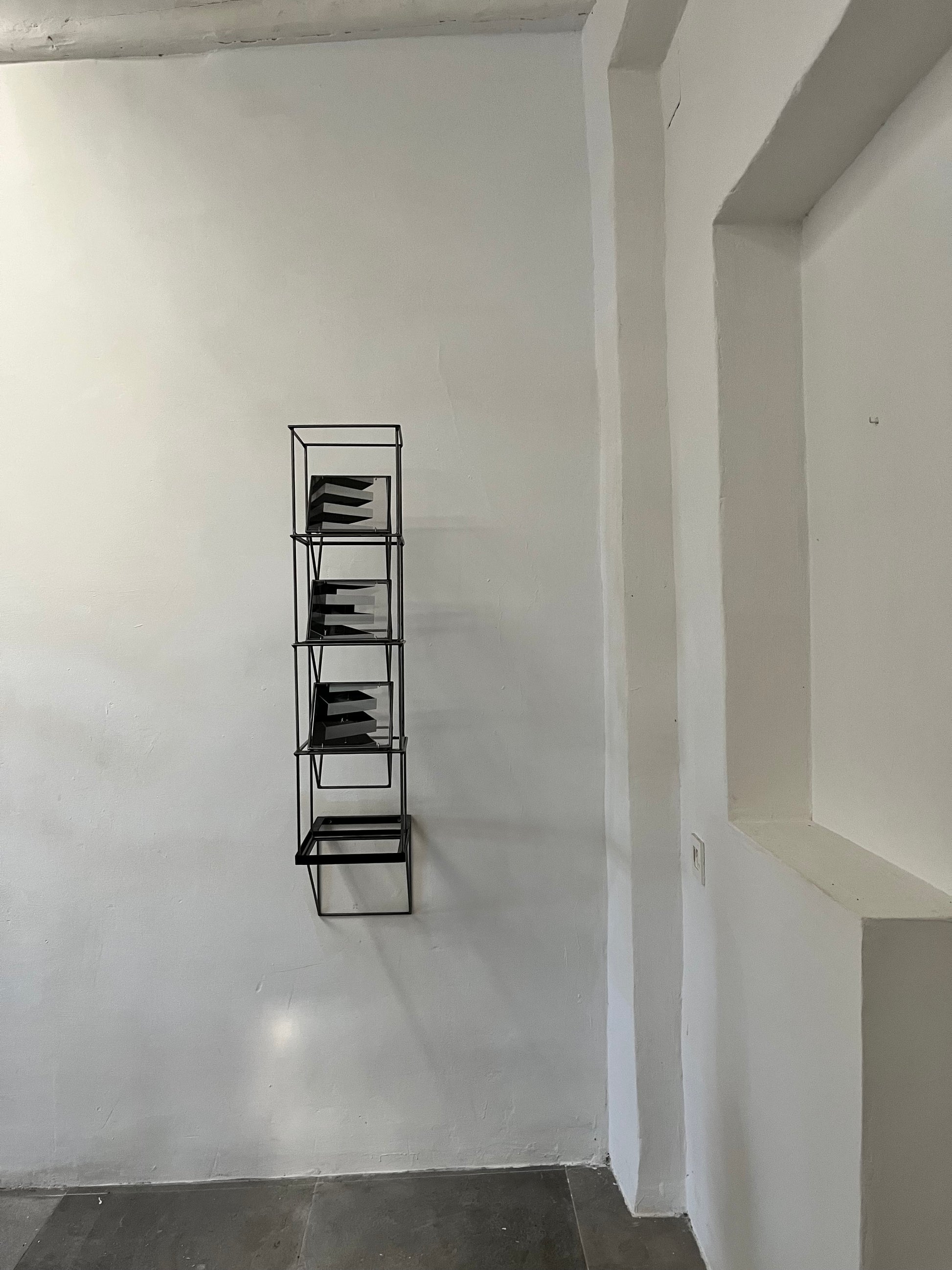 Numbered Limited Edition Wall Sculpture Brutalist Tower – Limited Edition Shadow Sculpture by Furst_Ori Artandshadow