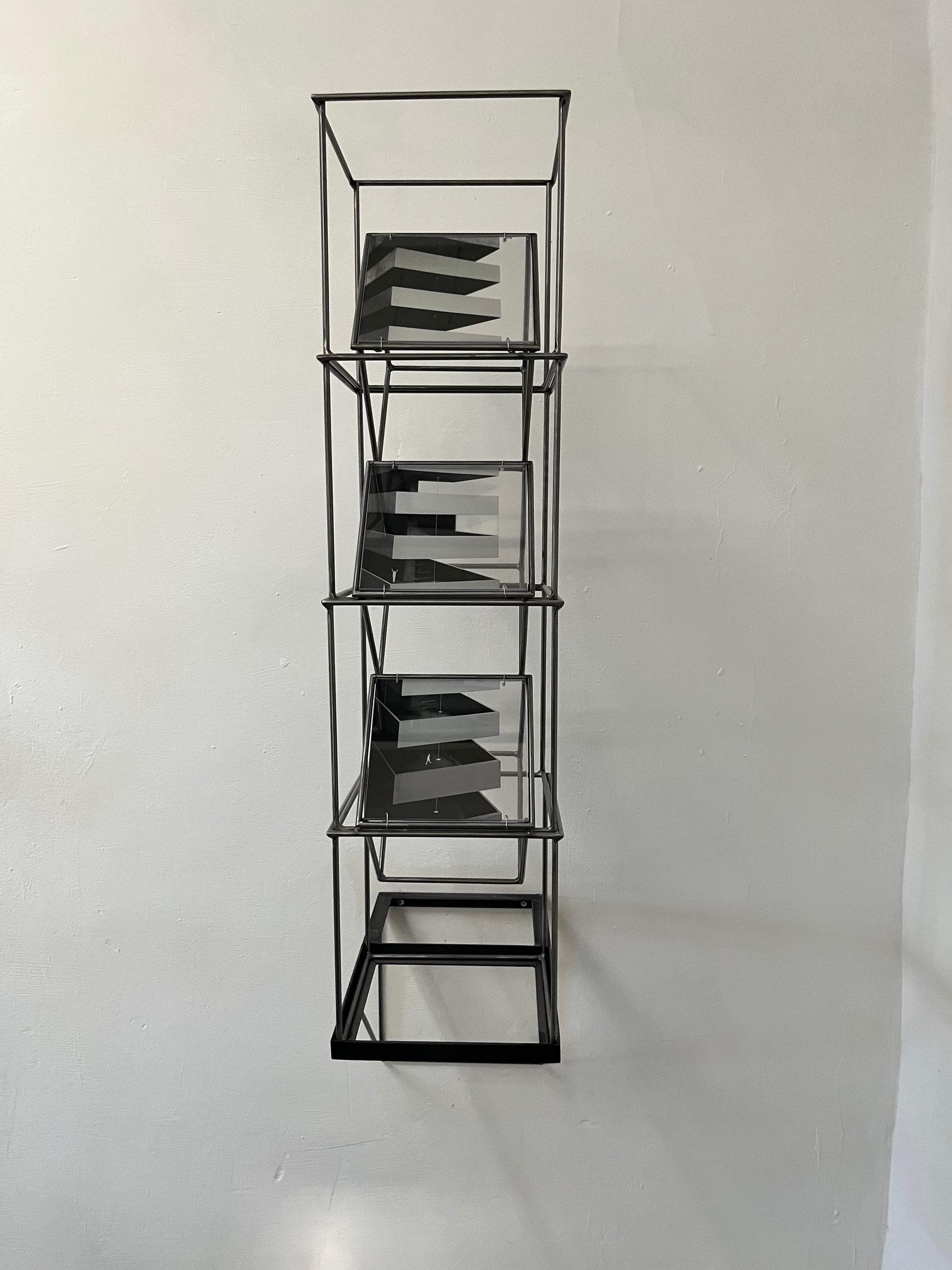 Numbered Limited Edition Wall Sculpture Brutalist Tower – Limited Edition Shadow Sculpture by Furst_Ori Artandshadow