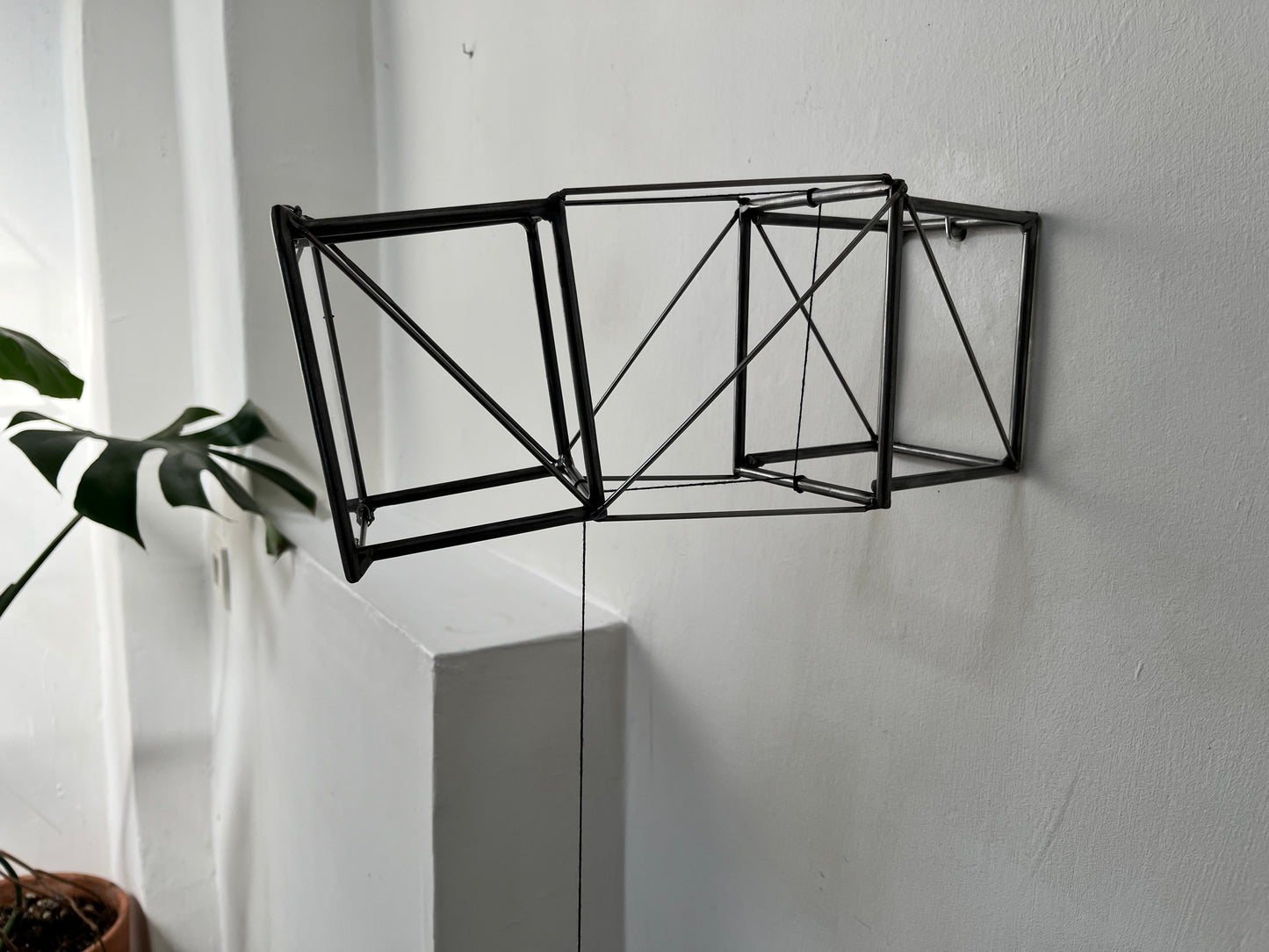 Sedimented Thought - Pendulum, Metal Wall Sculpture in Limited Serie