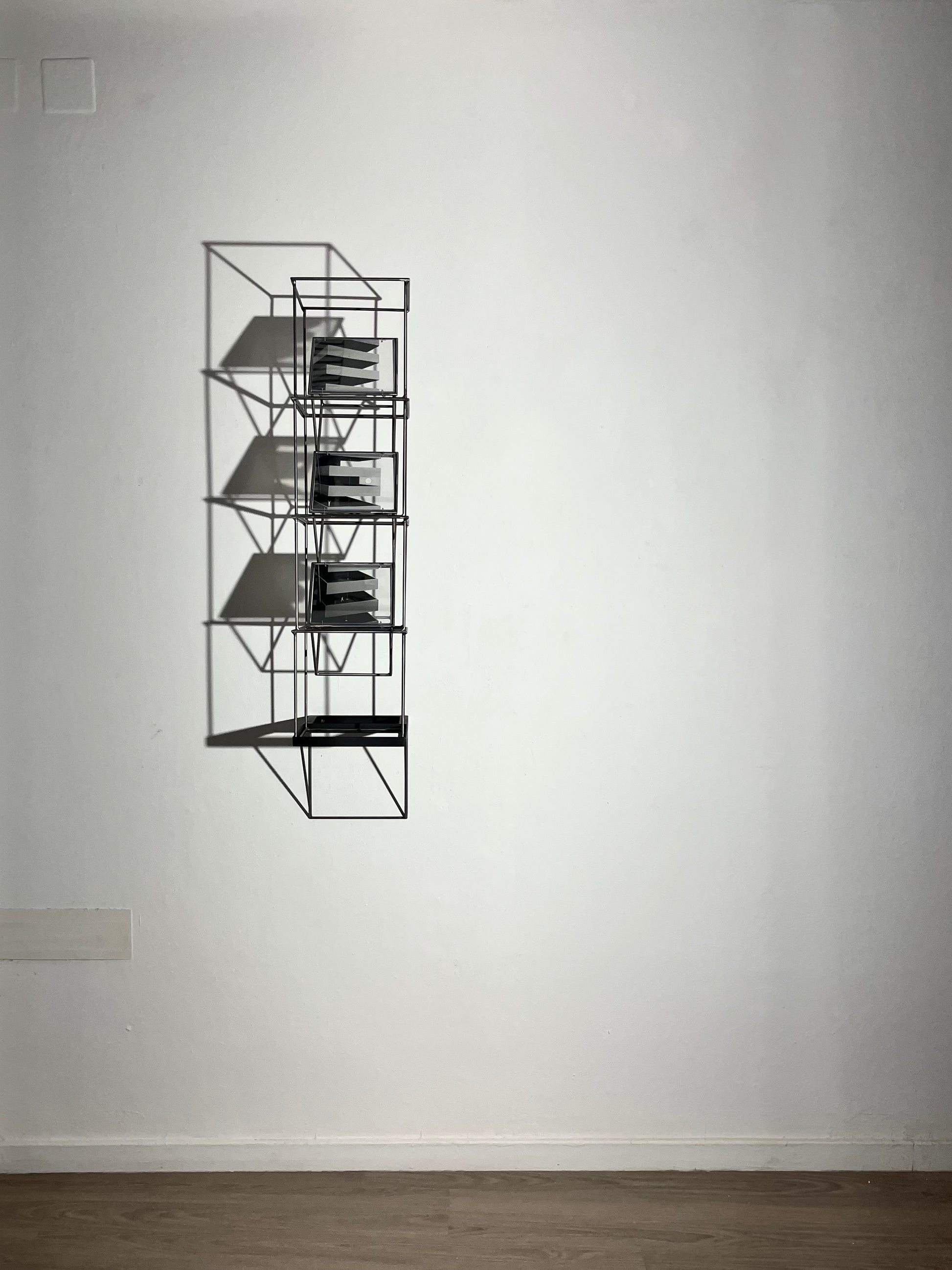 Numbered Limited Edition Wall Sculpture Brutalist Tower – Limited Edition Shadow Sculpture by Furst_Ori Artandshadow