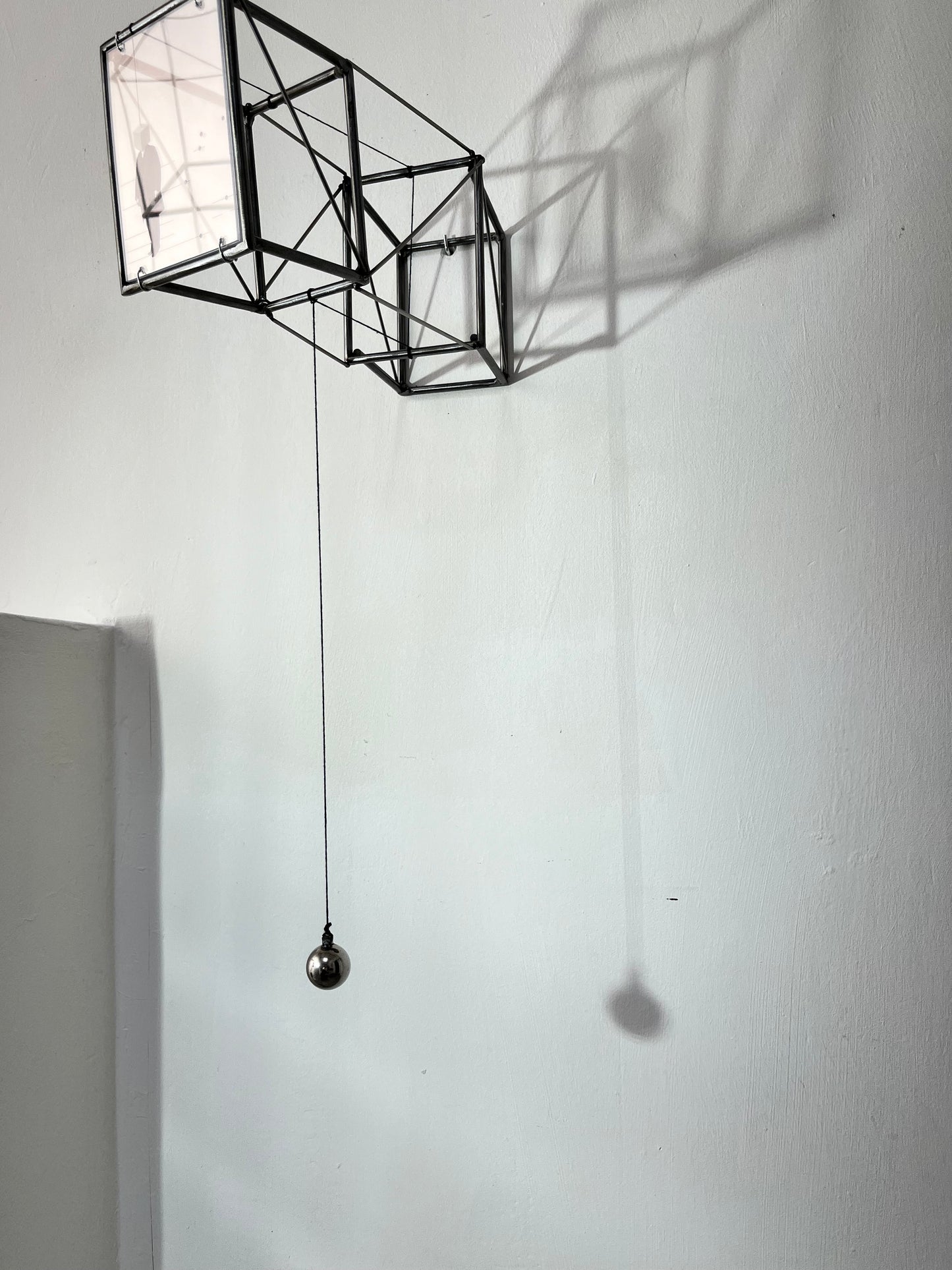 Sedimented Thought - Pendulum, Metal Wall Sculpture in Limited Serie