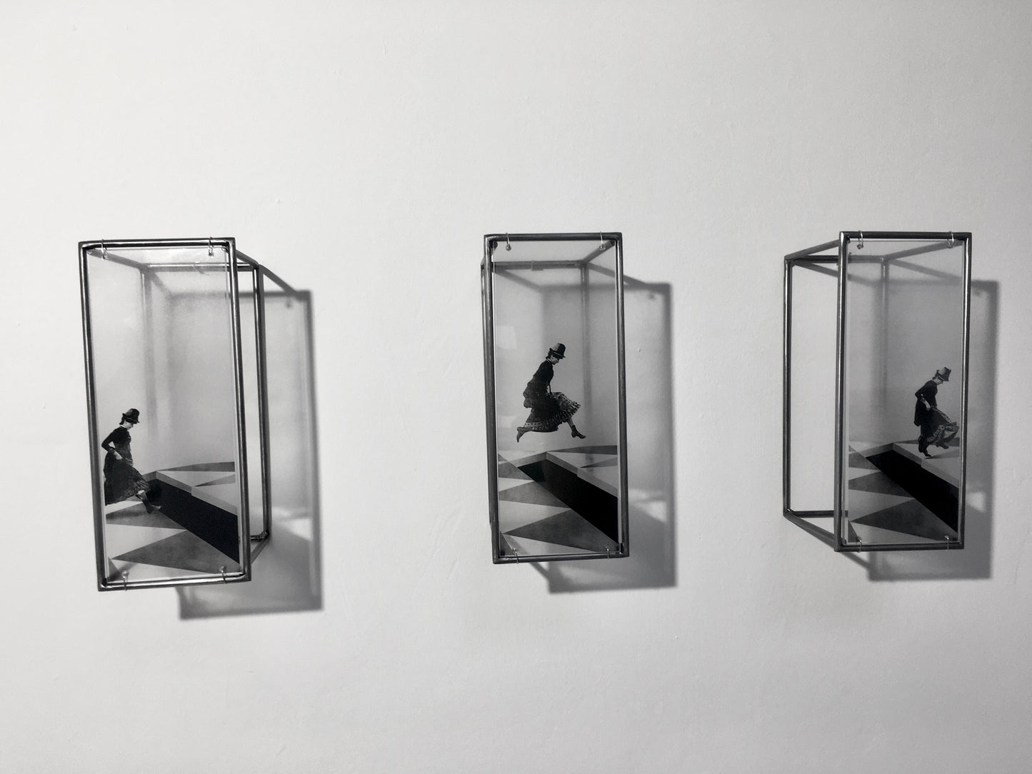 Avoiding the Void, triptych sculpture