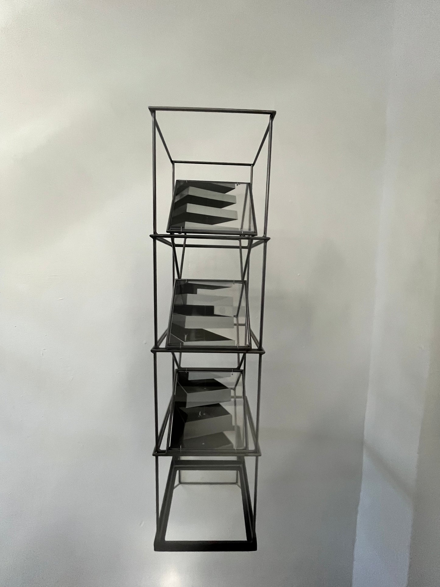 Numbered Limited Edition Wall Sculpture Brutalist Tower – Limited Edition Shadow Sculpture by Furst_Ori Artandshadow